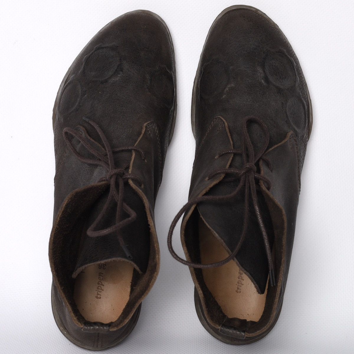 Trippen Trippen Leather Avantgarde Low Sneakers Shoes Size US 6 / IT 36 - 6 Thumbnail