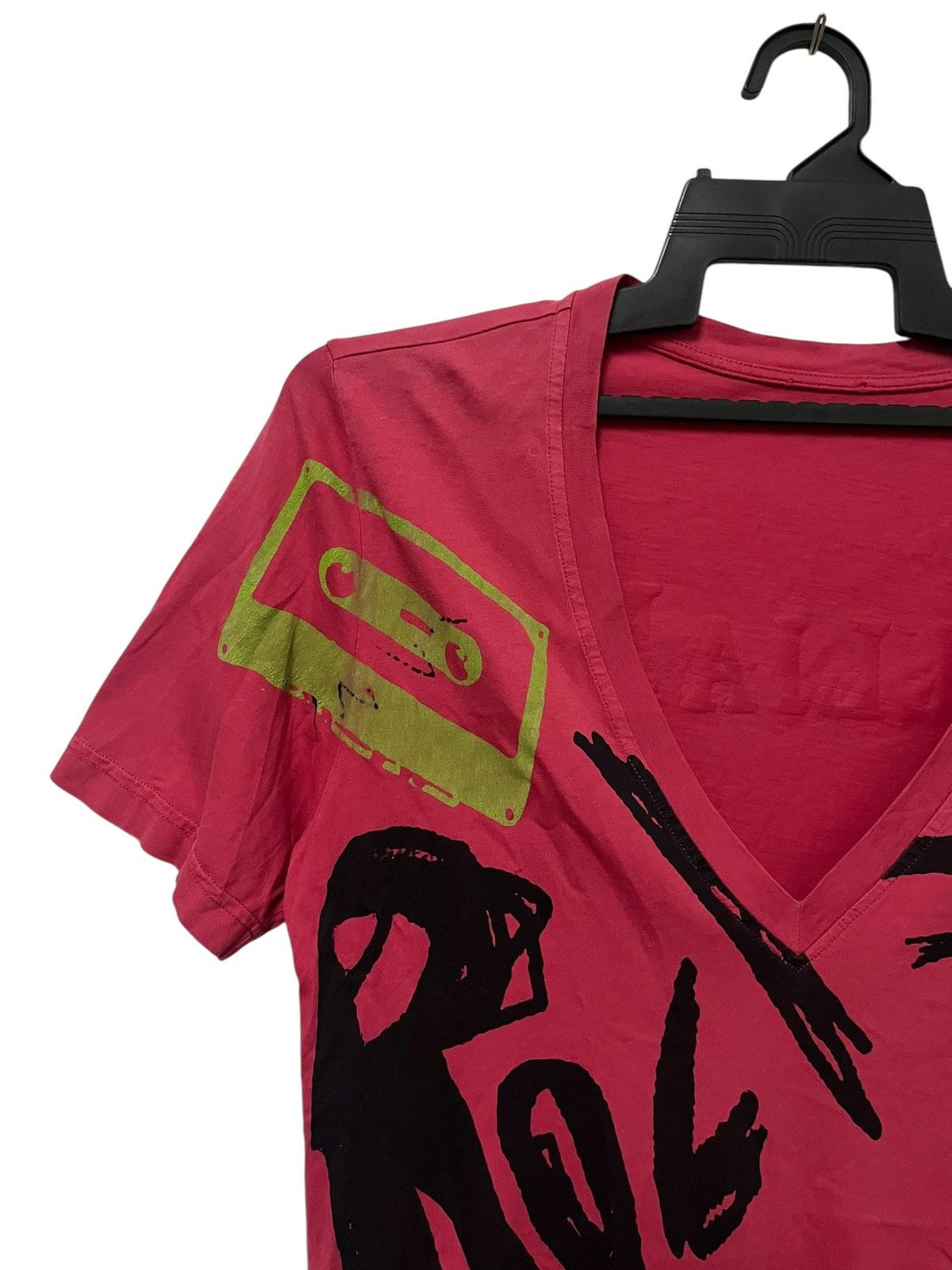 John Galliano 🔥John Galliano Art Tee V-Collar Shirt Size US M / EU 48-50 / 2 - 3 Thumbnail