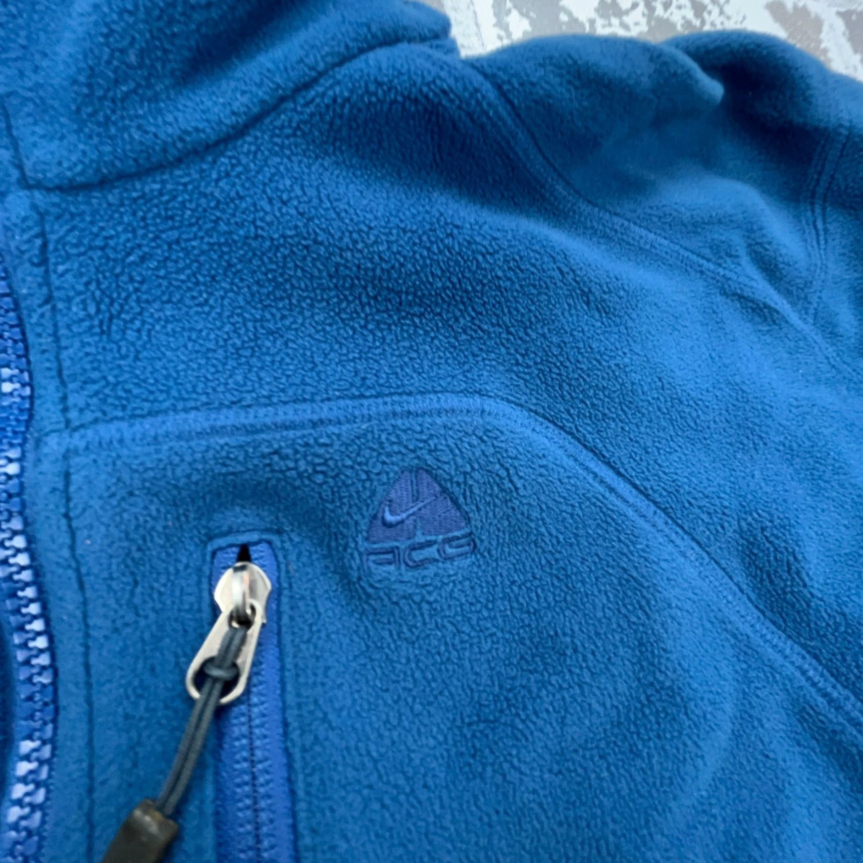 Nike Nike Jacket Men M Blue Gray Fleece ACG Thermal Layer Vintage Y2K Size US M / EU 48-50 / 2 - 5 Thumbnail