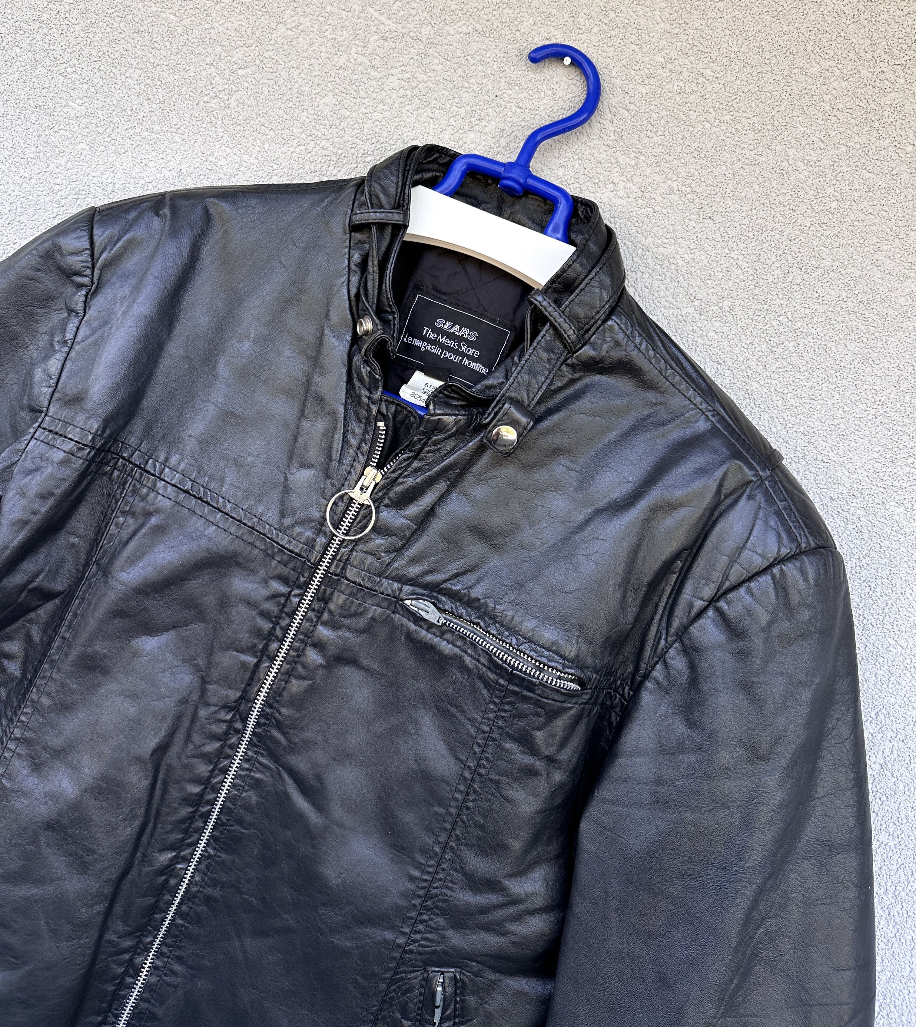 Vintage Vintage leather avant garde women biker jacket Size L / US 10 / IT 46 - 4 Thumbnail