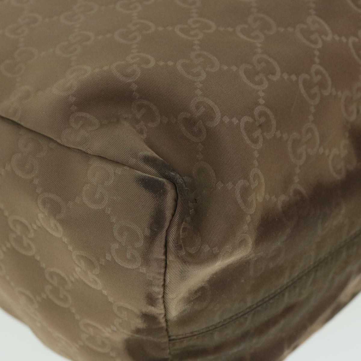 Gucci GUCCI GG Canvas Tote Bag Brown Size ONE SIZE - 16 Thumbnail
