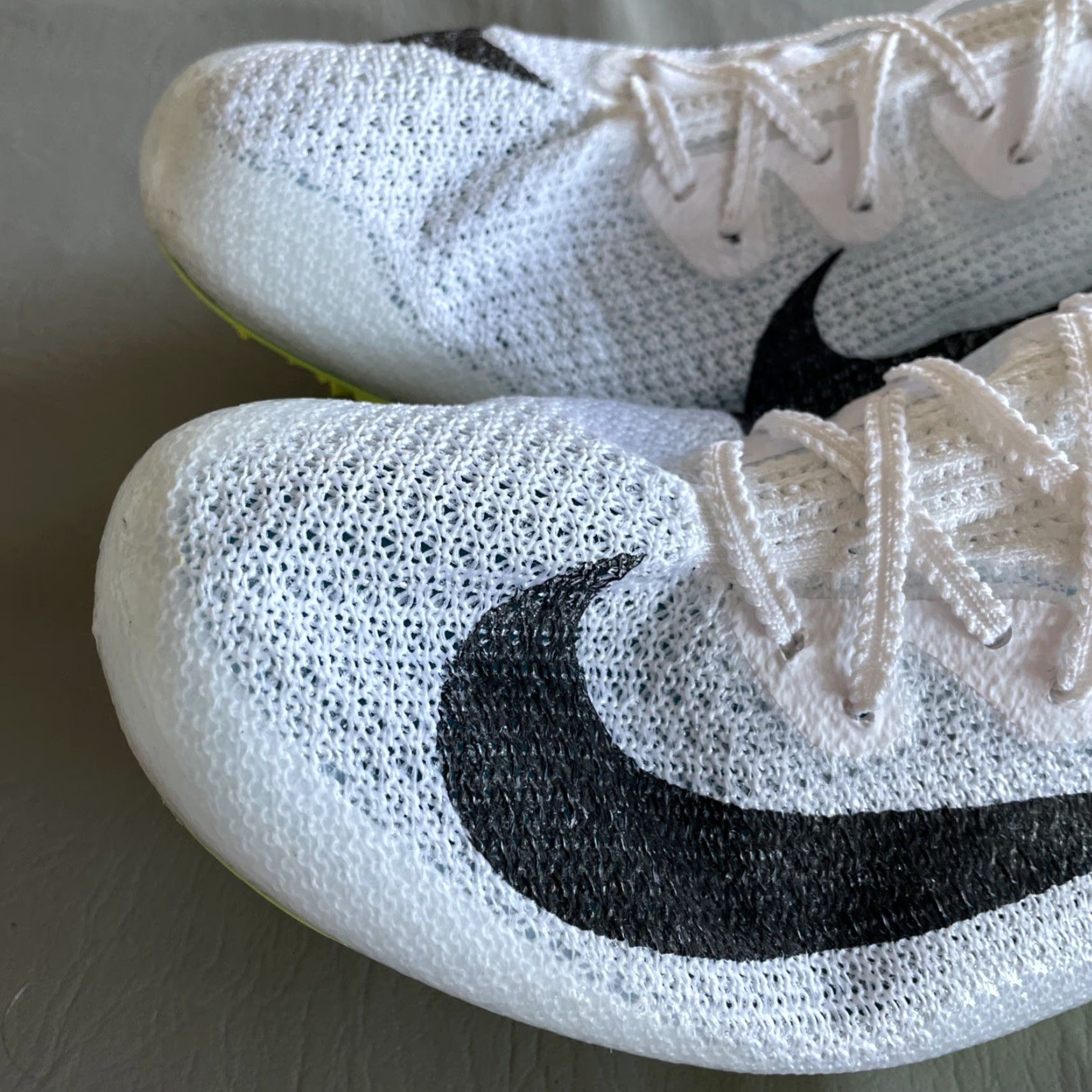 Nike Nike Zoom Superfly Elite 2 Spikes Men Sz 14 White/Bright Spruce Track Size ONE SIZE - 2 Thumbnail