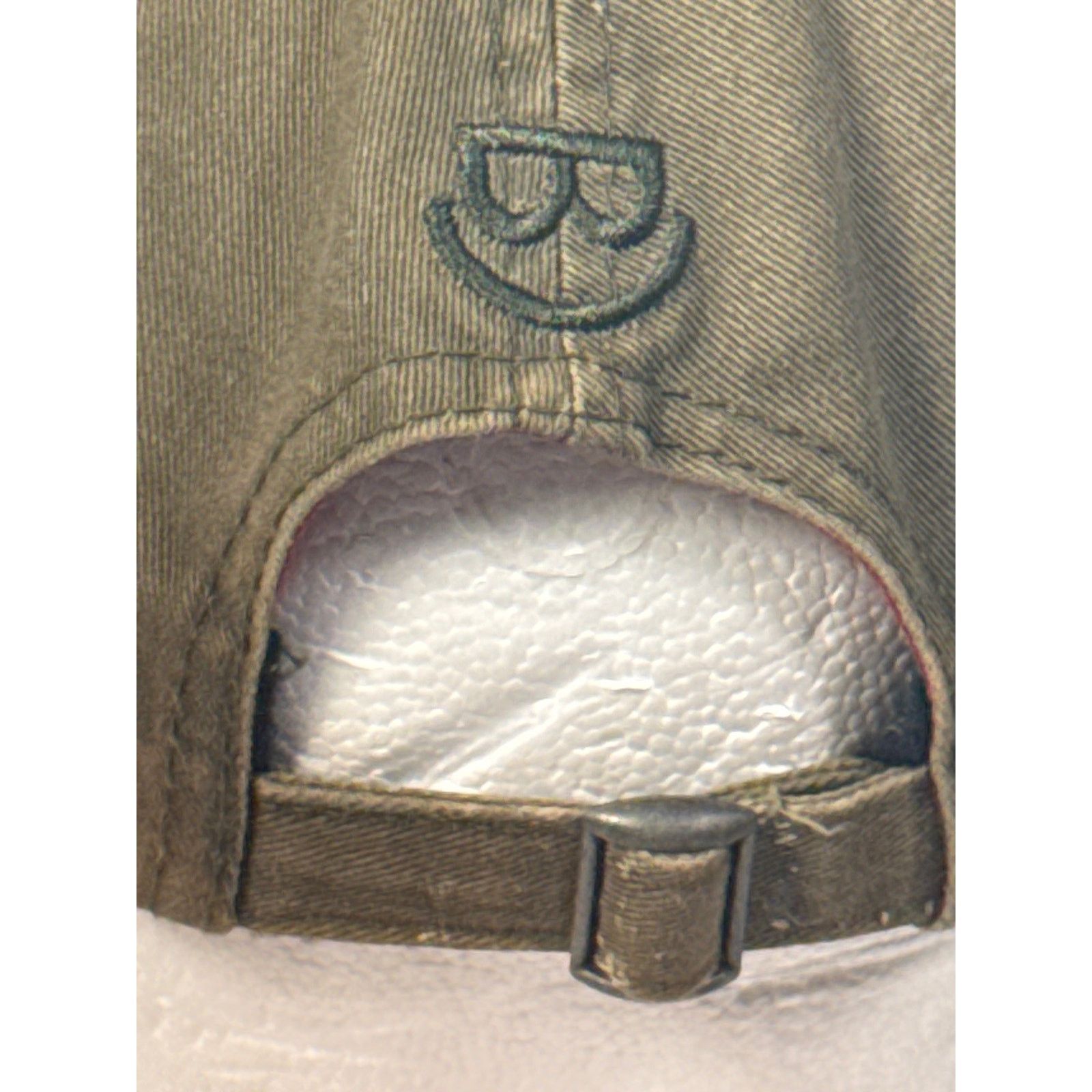 Other CHNJS "GOOD" Khaki Chino Twill Adjustable Baseball Cap Size ONE SIZE - 5 Thumbnail