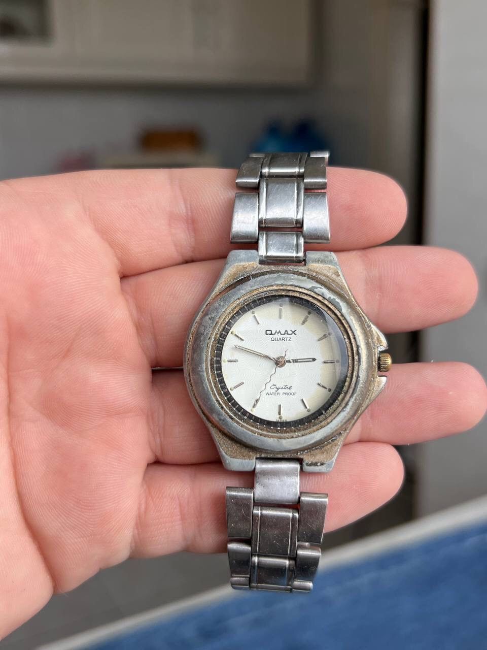 Japanese Brand × Vintage Vintage Japanese style 90s Omax Japan Watch Futuristic Steel Size ONE SIZE - 1 Thumbnail