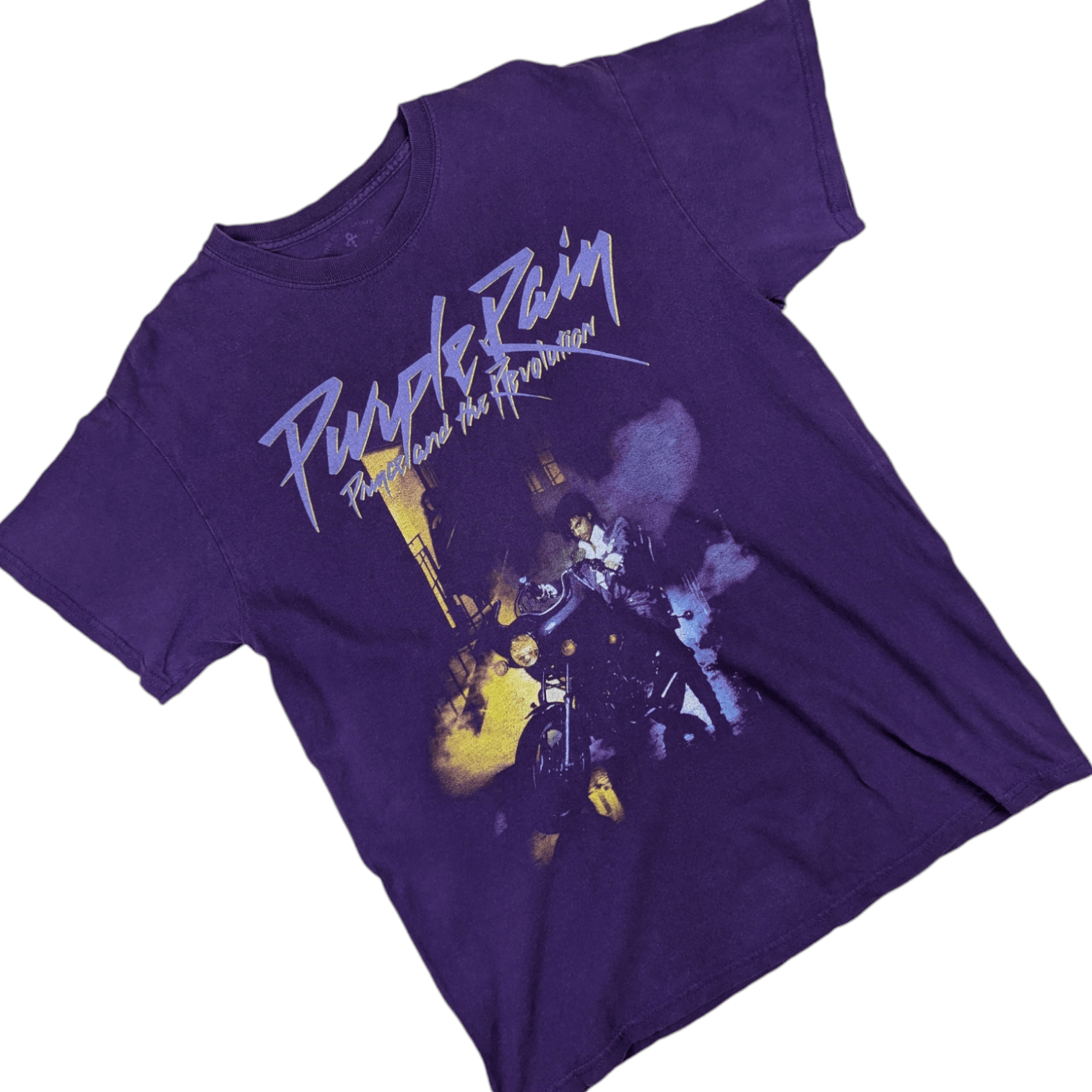 PRINCE Revolution Purple Rain Rock Album T-Shirt