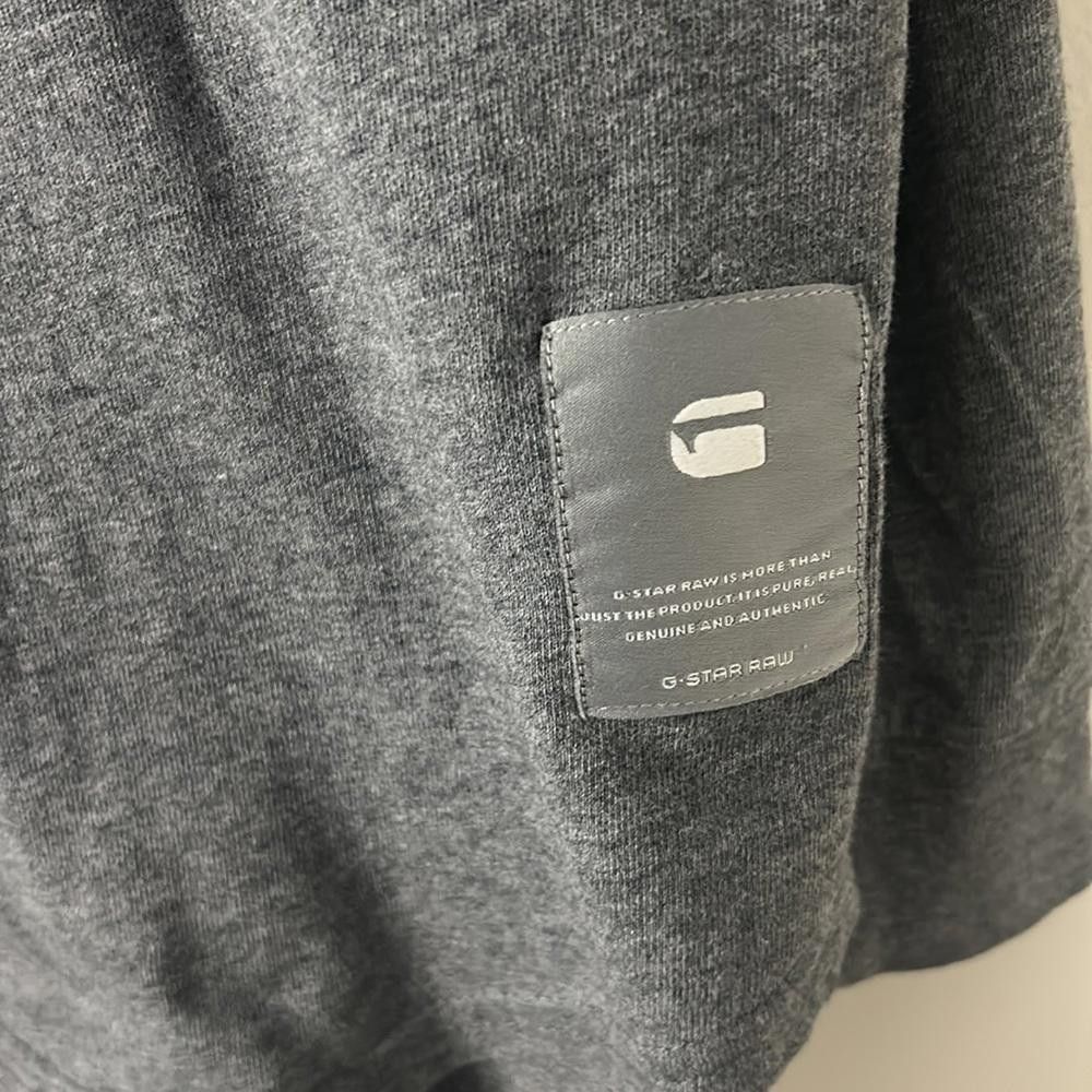 Designer G-Star-LS RN long T - Medium - Heather Grey - 100% Ctn Size US M / EU 48-50 / 2 - 2 Thumbnail