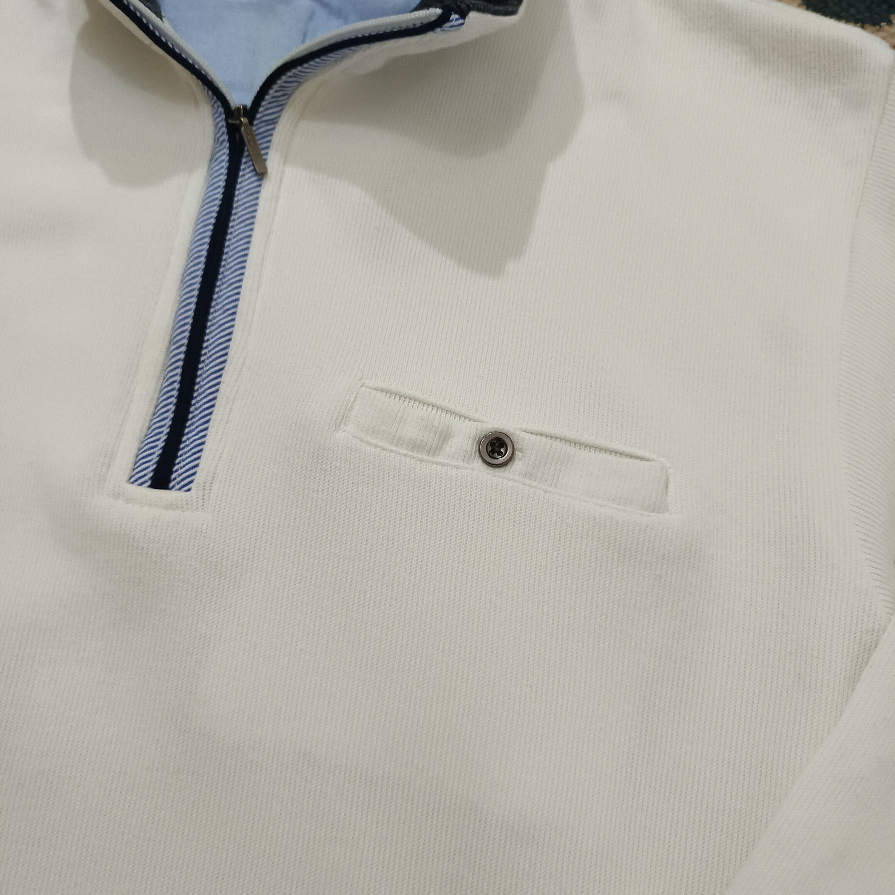 Yohji Yamamoto SACSNY Y'SACCS BY YOHJI Quarter Zip Sweater Size US L / EU 52-54 / 3 - 2 Thumbnail