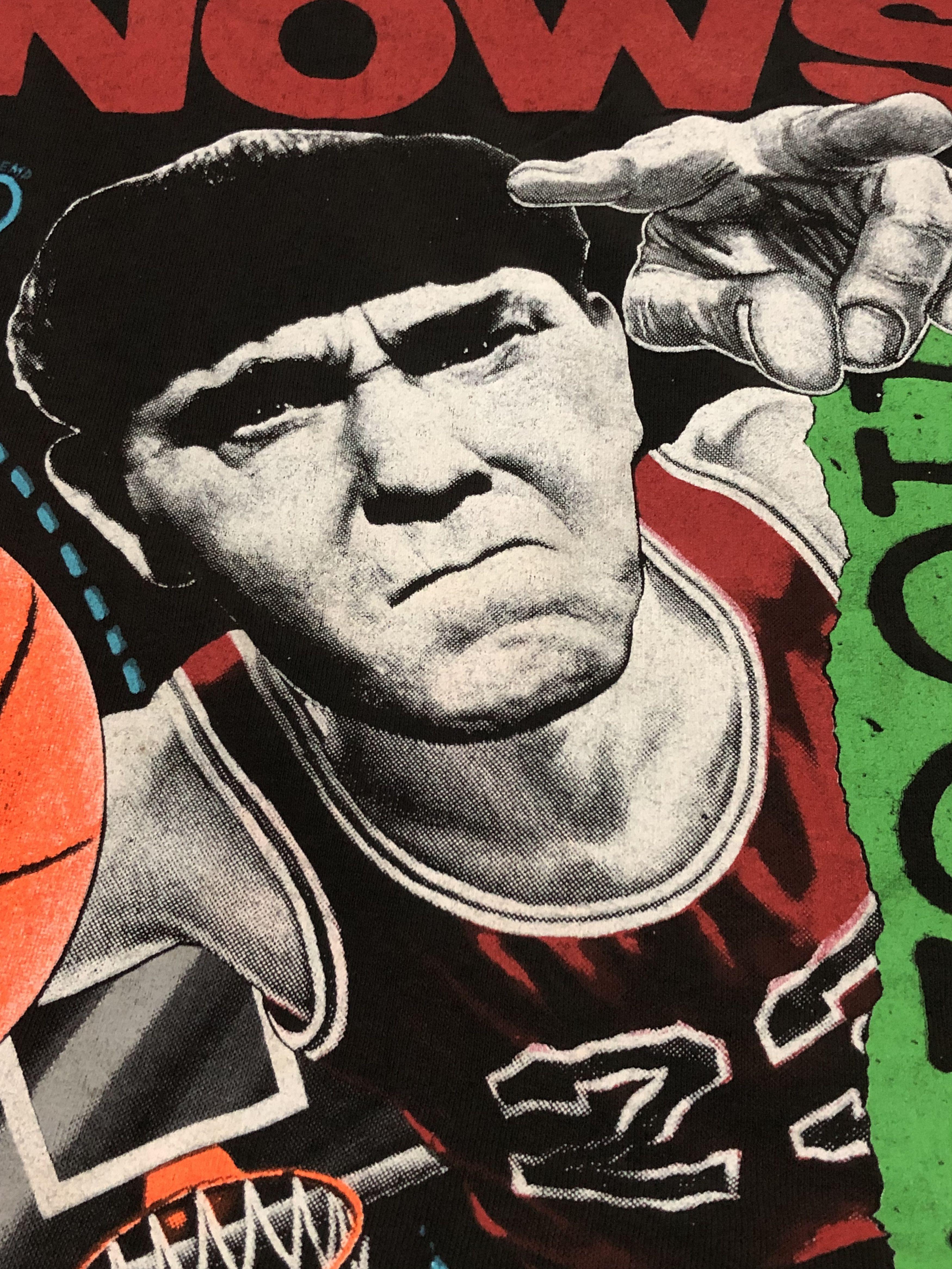 Vintage Vintage 90s The Three Stooges Moe Knows Hoops Size US L / EU 52-54 / 3 - 5 Thumbnail