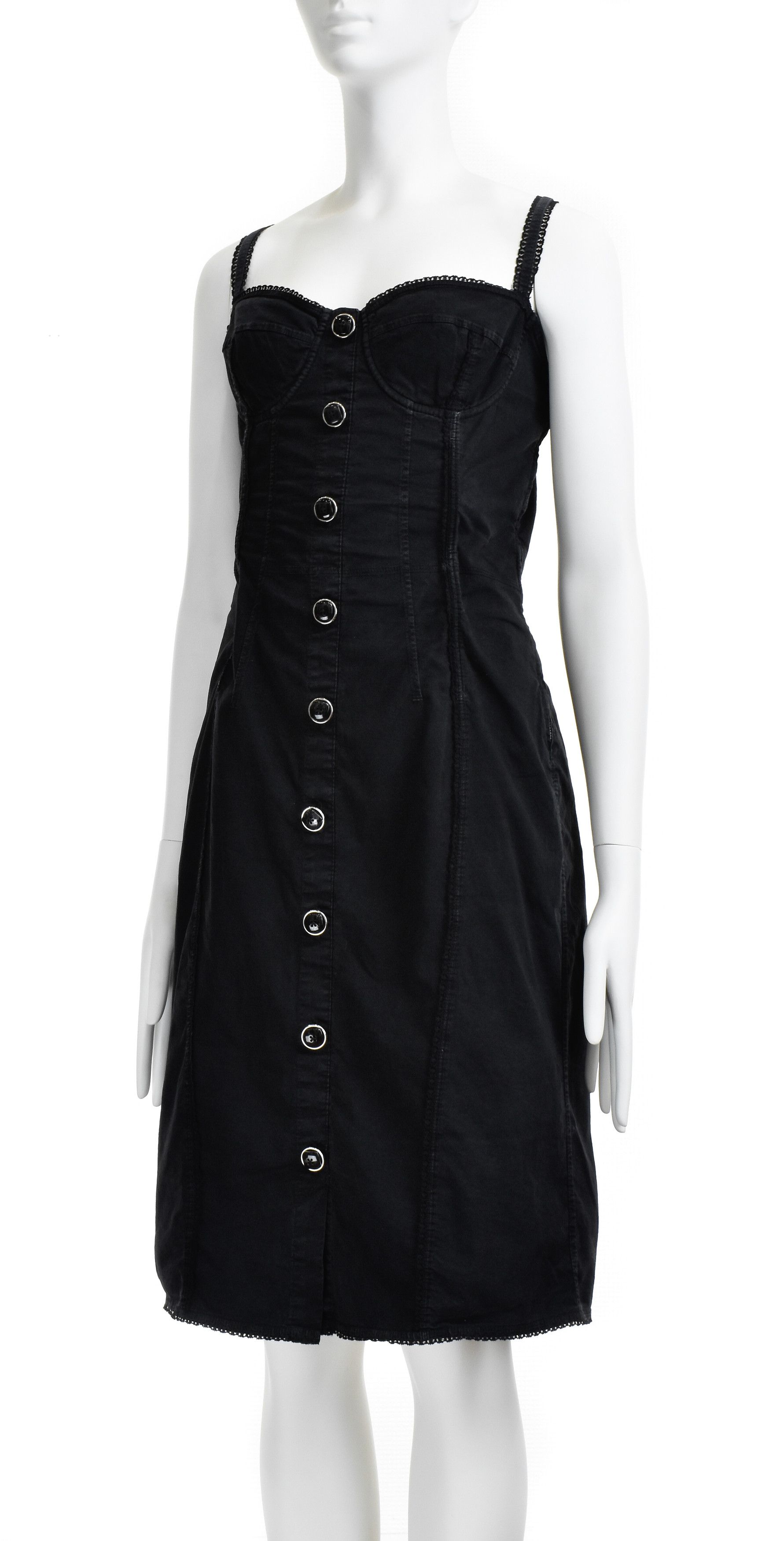 Dolce & Gabbana DOLCE GABBANA D&G Vintage Sexy Corset Bustier Bra Dress Size M / US 6-8 / IT 42-44 - 2 Thumbnail