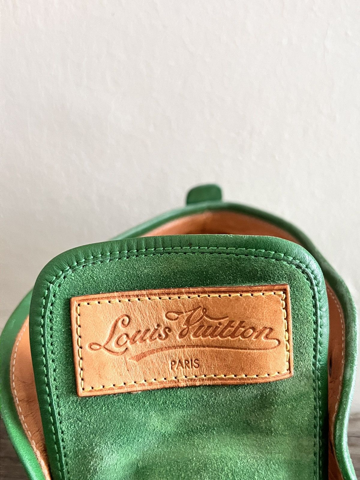 Louis Vuitton Louis Vuitton Chukka Green Suede Ankle Boots Size US 9.5 / EU 42-43 - 5 Thumbnail