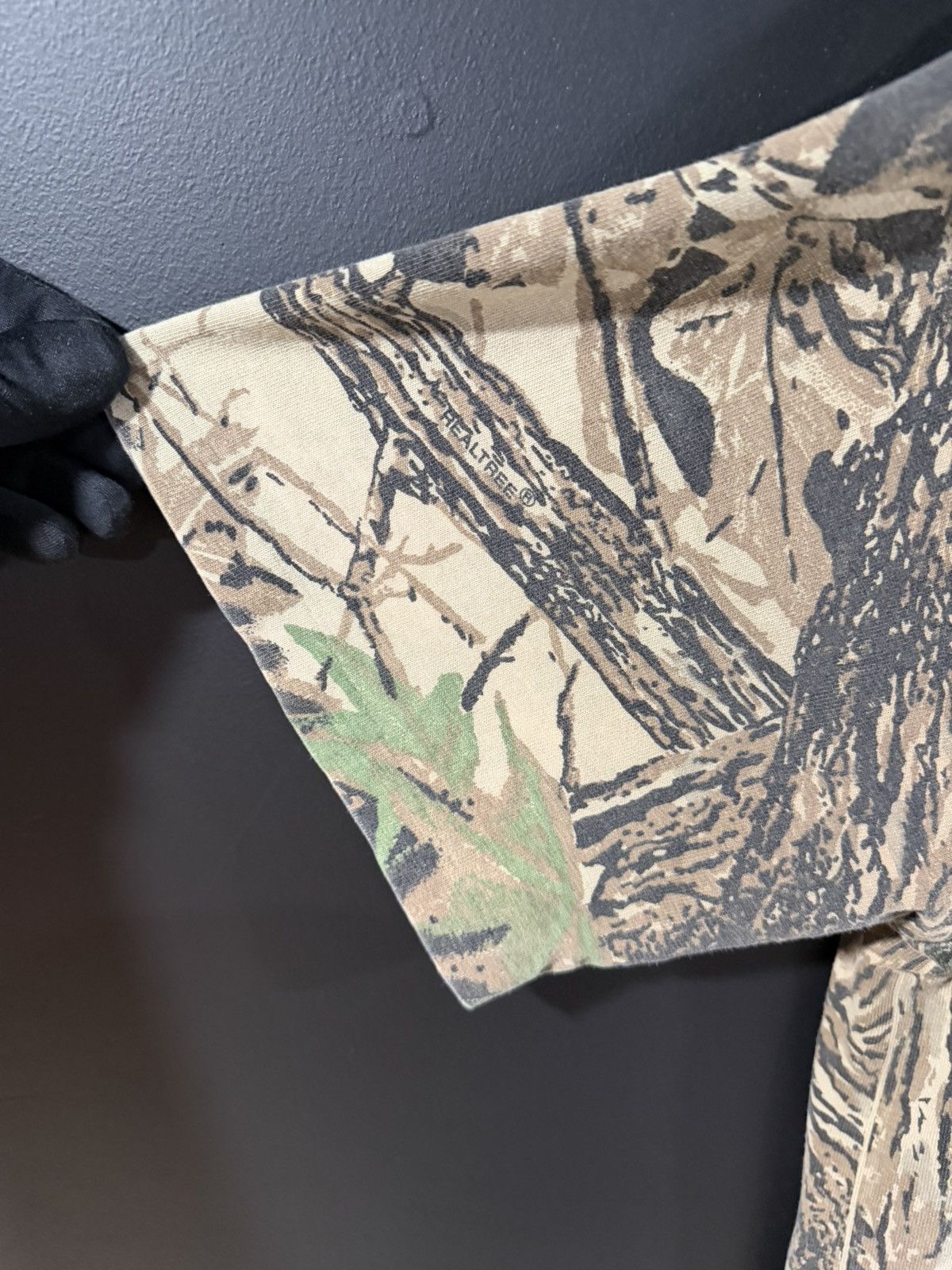Vintage 1990s Vintage Camo Grunge Distressed Single Stitch Tee XL Size US XL / EU 56 / 4 - 6 Thumbnail