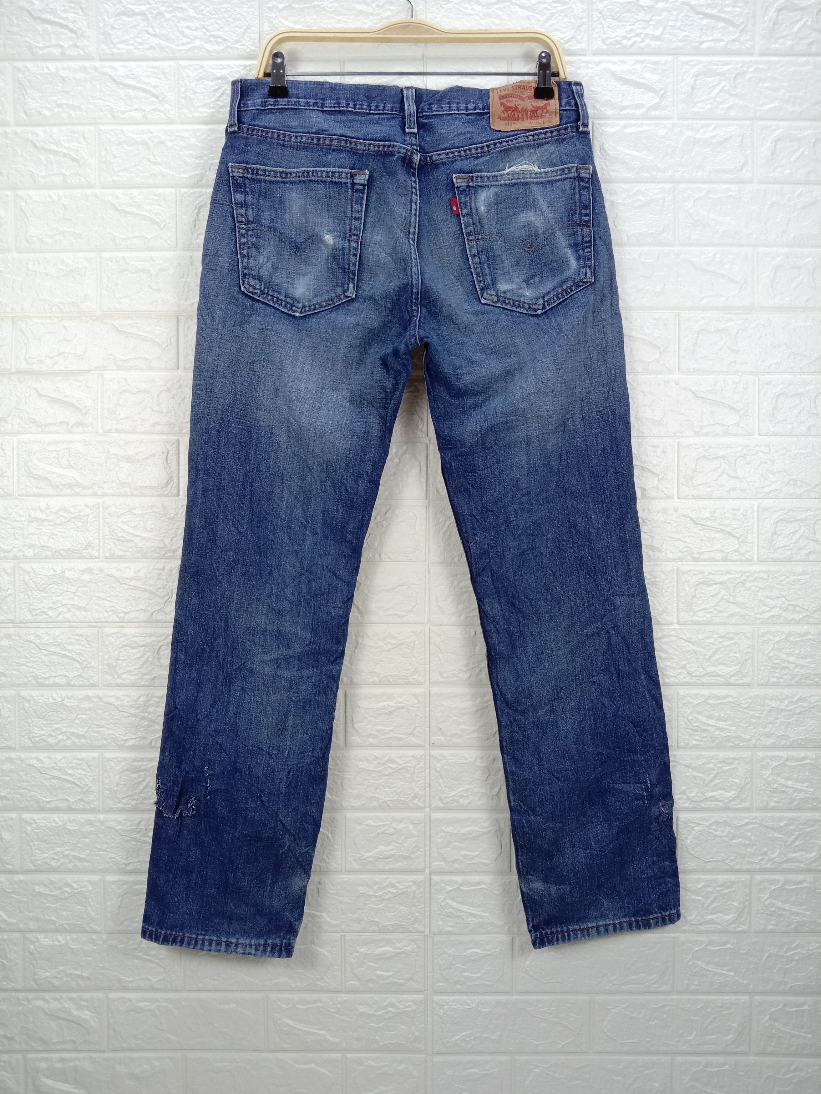 Levi's Vintage Levi's 514 Jeans Distressed Denim Size US 31 - 5 Thumbnail