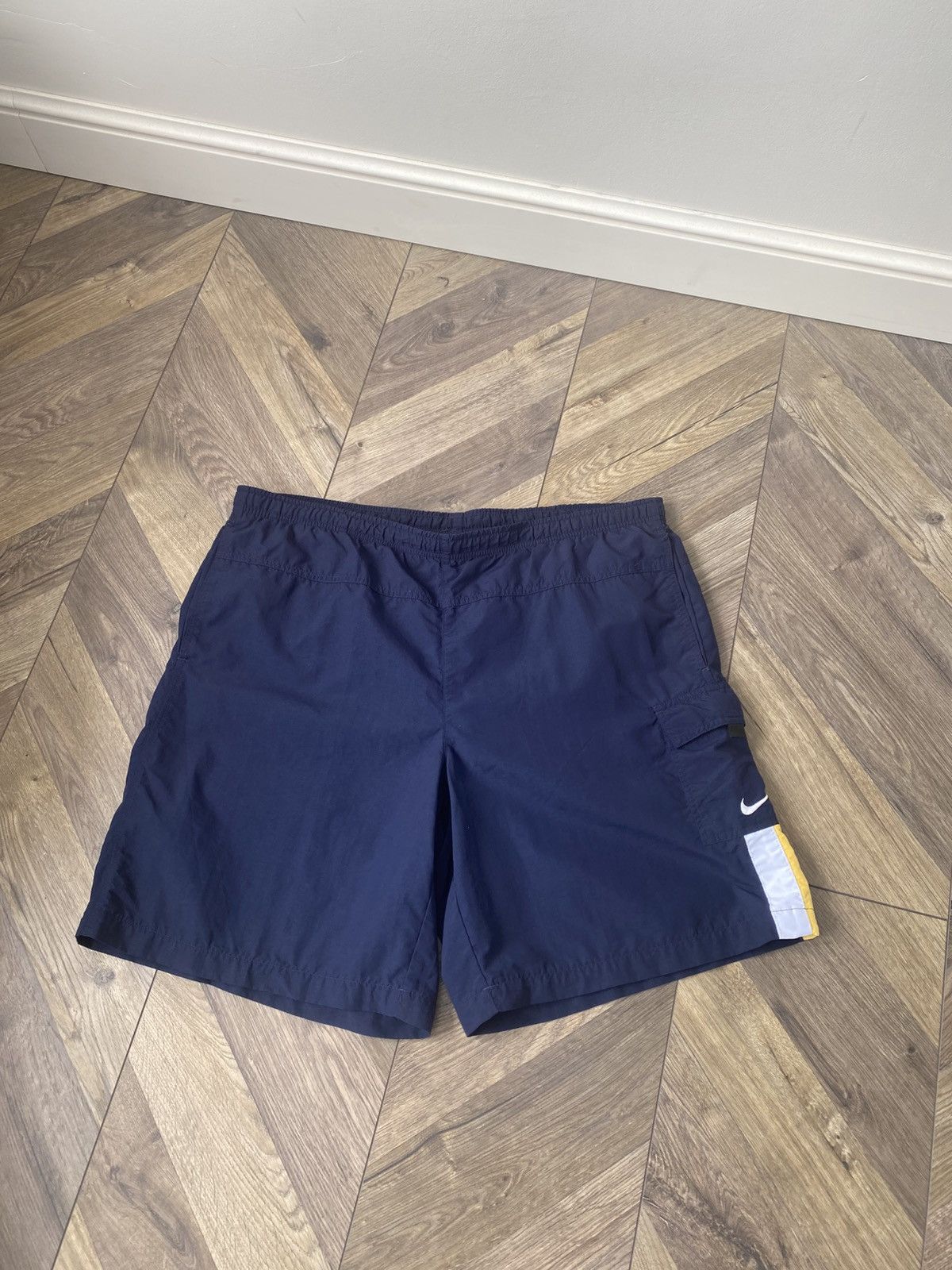 Nike × Vintage Vintage Nike Rare cargo shorts Size US 35 - 3 Thumbnail