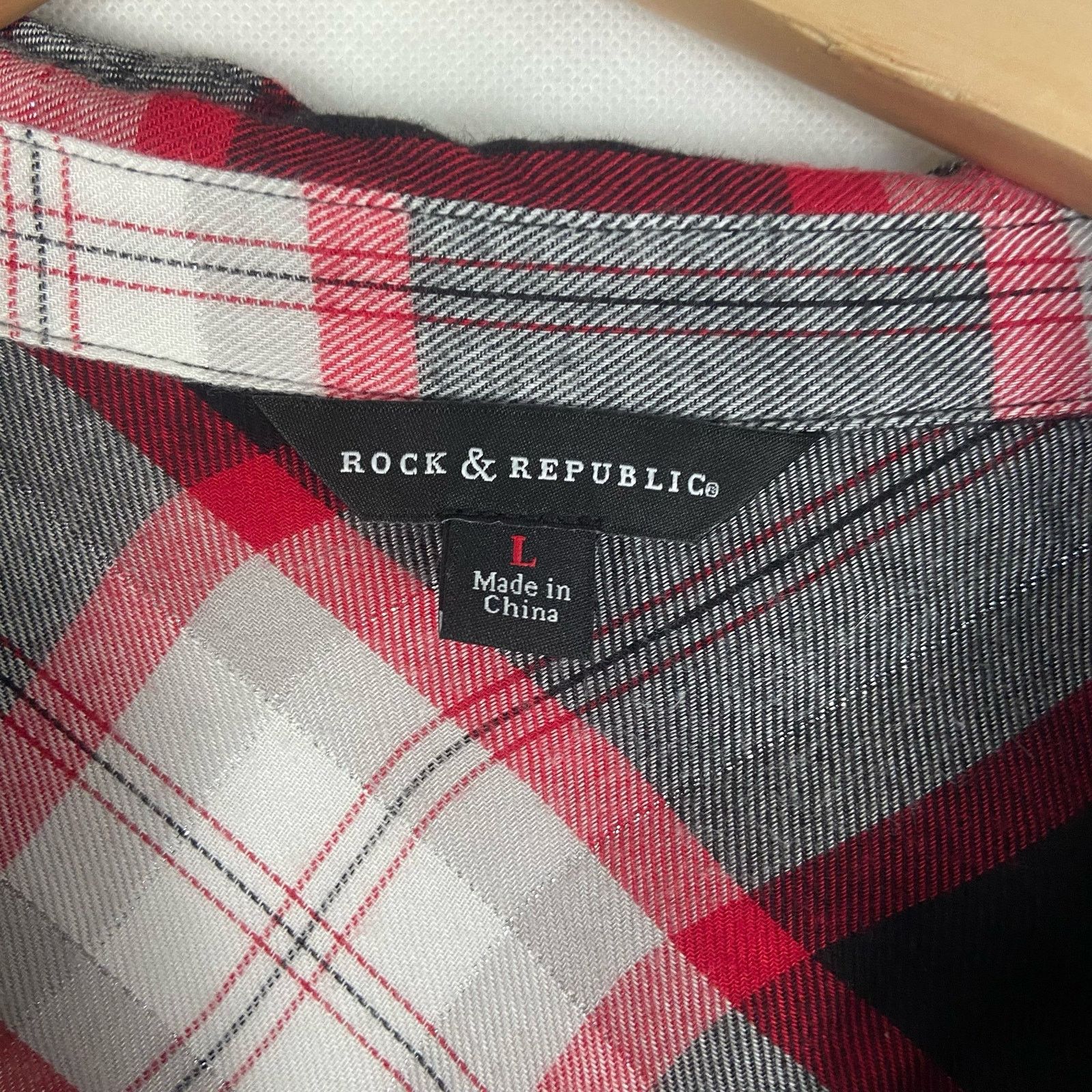 Rock & Republic Rock & Republic Women's Long Sleeve Shirt Size Large Size L / US 10 / IT 46 - 5 Thumbnail