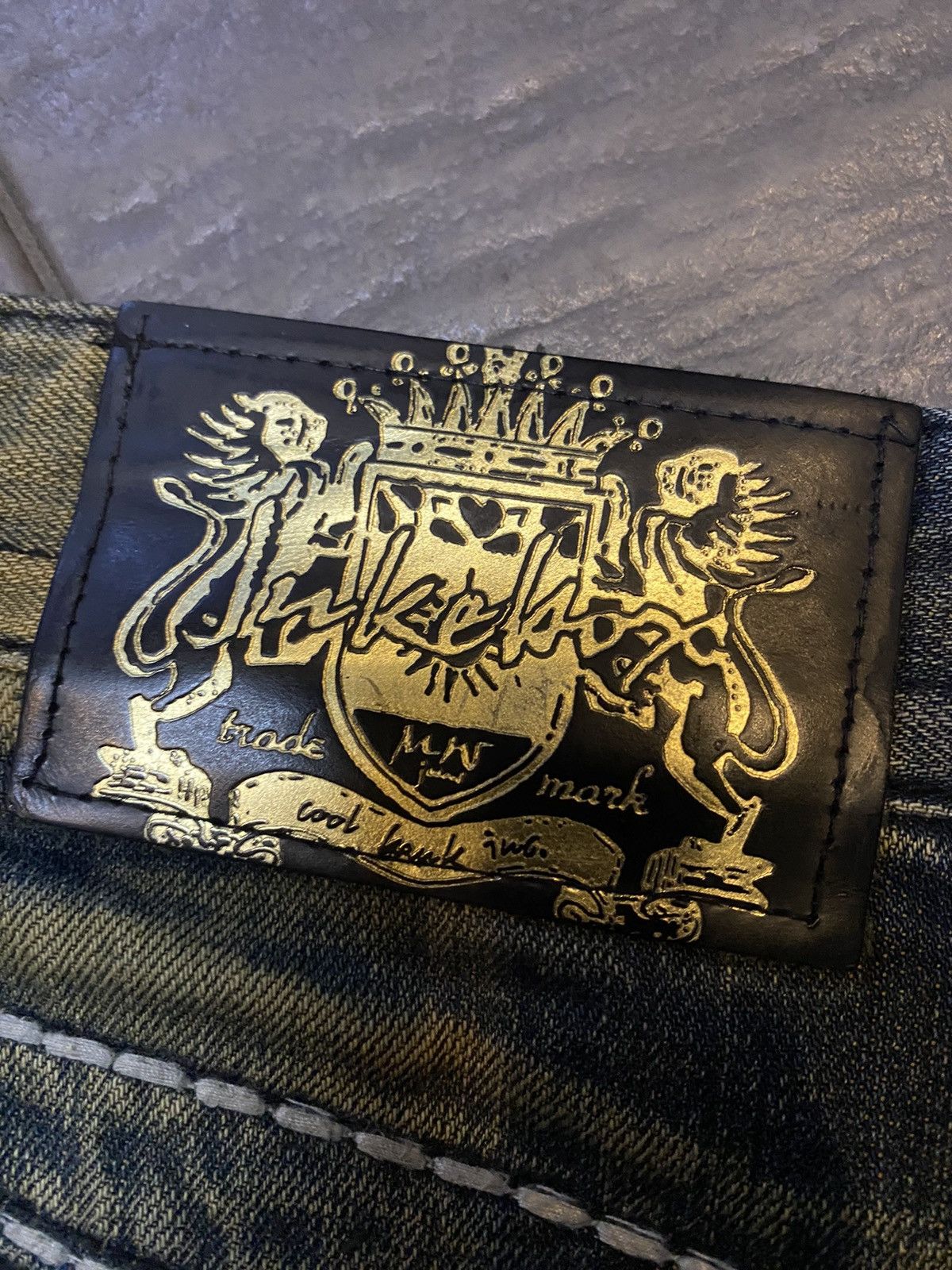 Vintage Japan🇯🇵🇯🇵 🔥🔥rusty denim Size US 35 - 8 Thumbnail