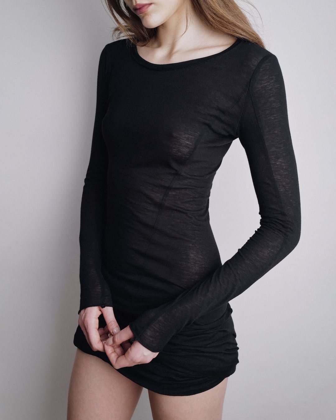 Other ASSYMETRIC TWISTED LONGSLEEVE Size L / US 10 / IT 46 - 3 Thumbnail