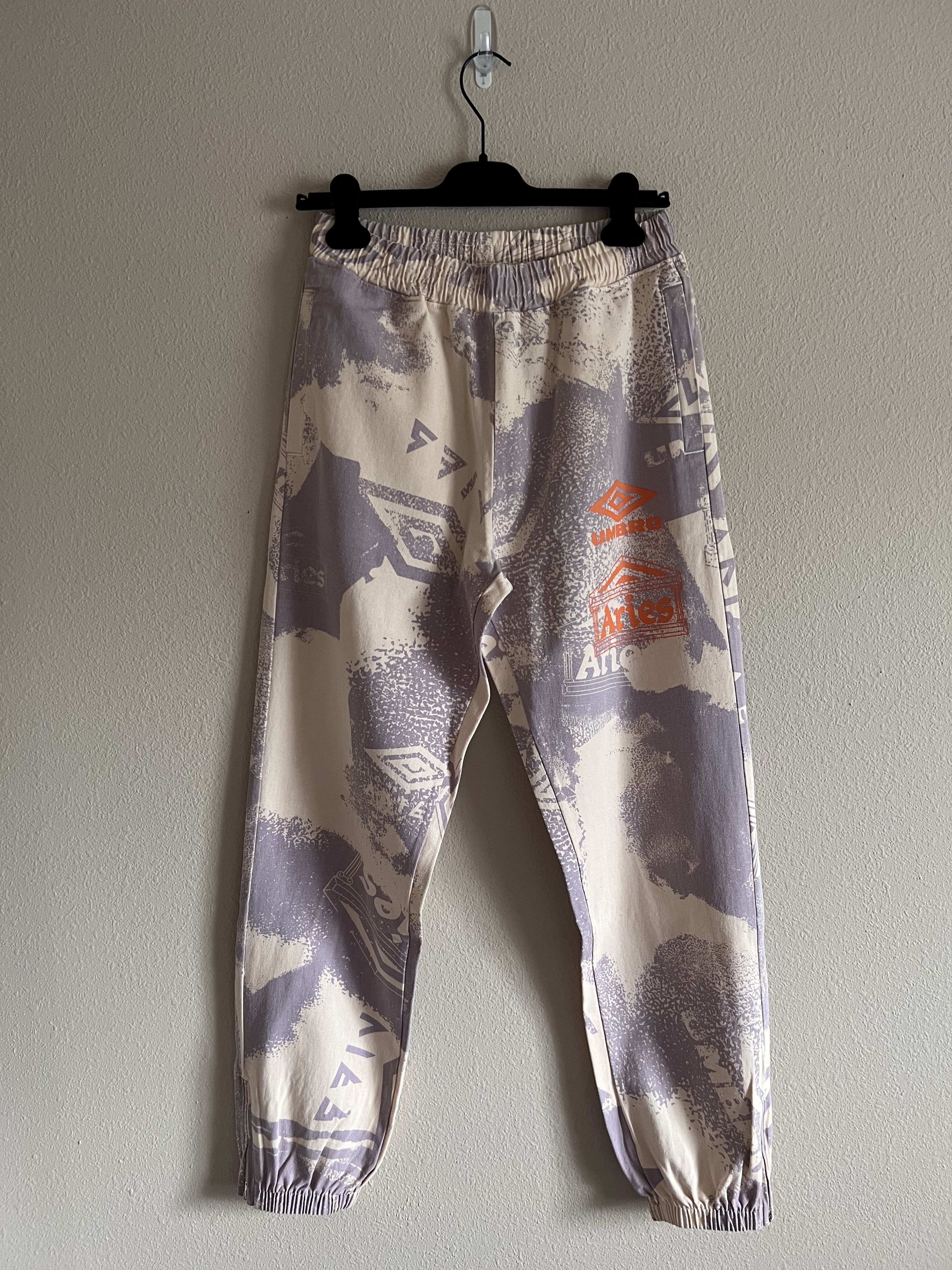 Aries Aries Umbro Pro 64 Cotton Drill Pants in Cream Size US 30 / EU 46 - 1 Thumbnail