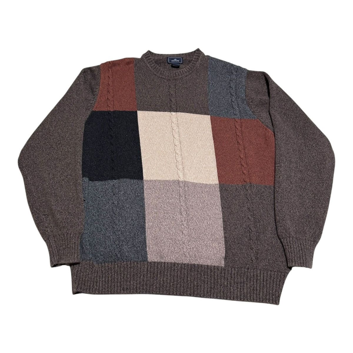 Dockers Dockers Multicolor Patterned Cotton Sweater Adult XL Size US XL / EU 56 / 4 - 1 Thumbnail