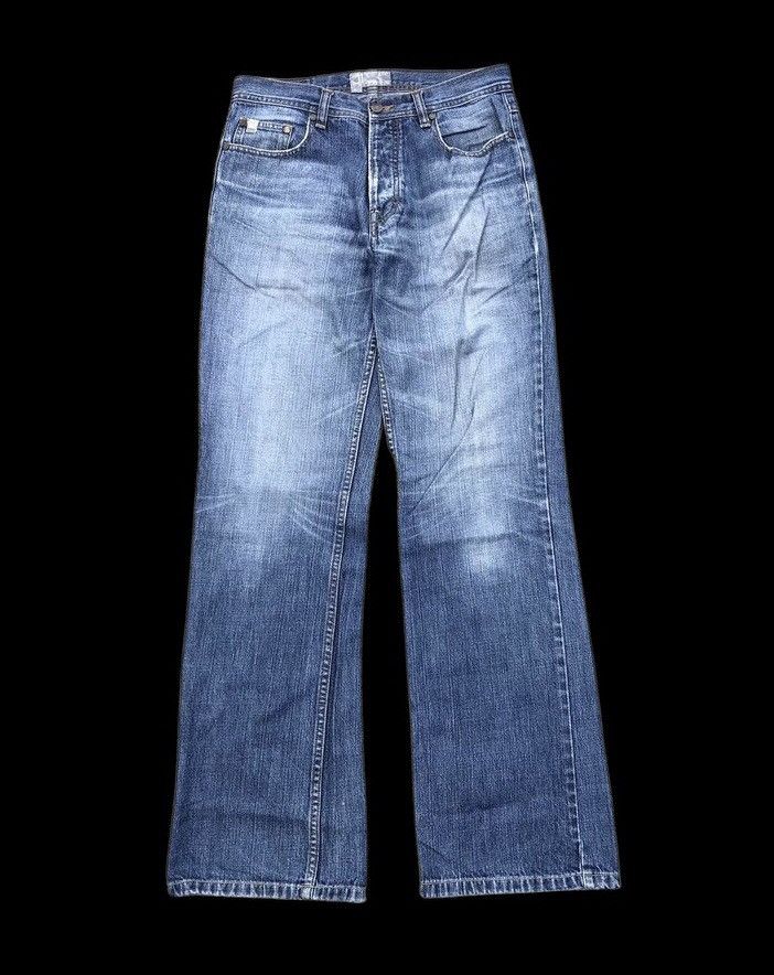 Japanese Brand FLARED WASHED BLUE JEANS BY JAG DENIM Size US 30 / EU 46 - 1 Thumbnail