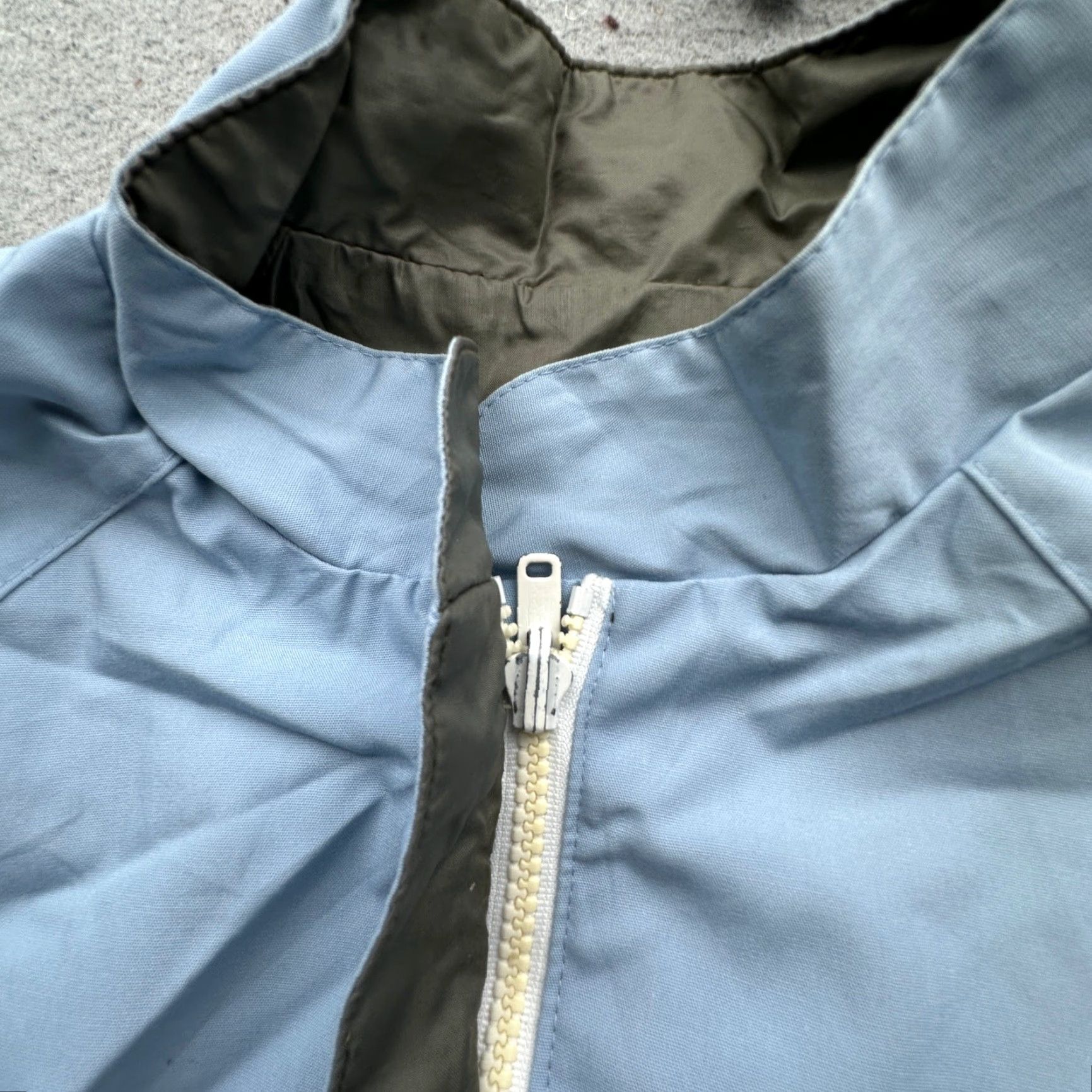 Lacoste VINTAGE Lacoste Jacket Reversible Nylon Polyester Blue Green 80s Mens Small Size US S / EU 44-46 / 1 - 6 Thumbnail