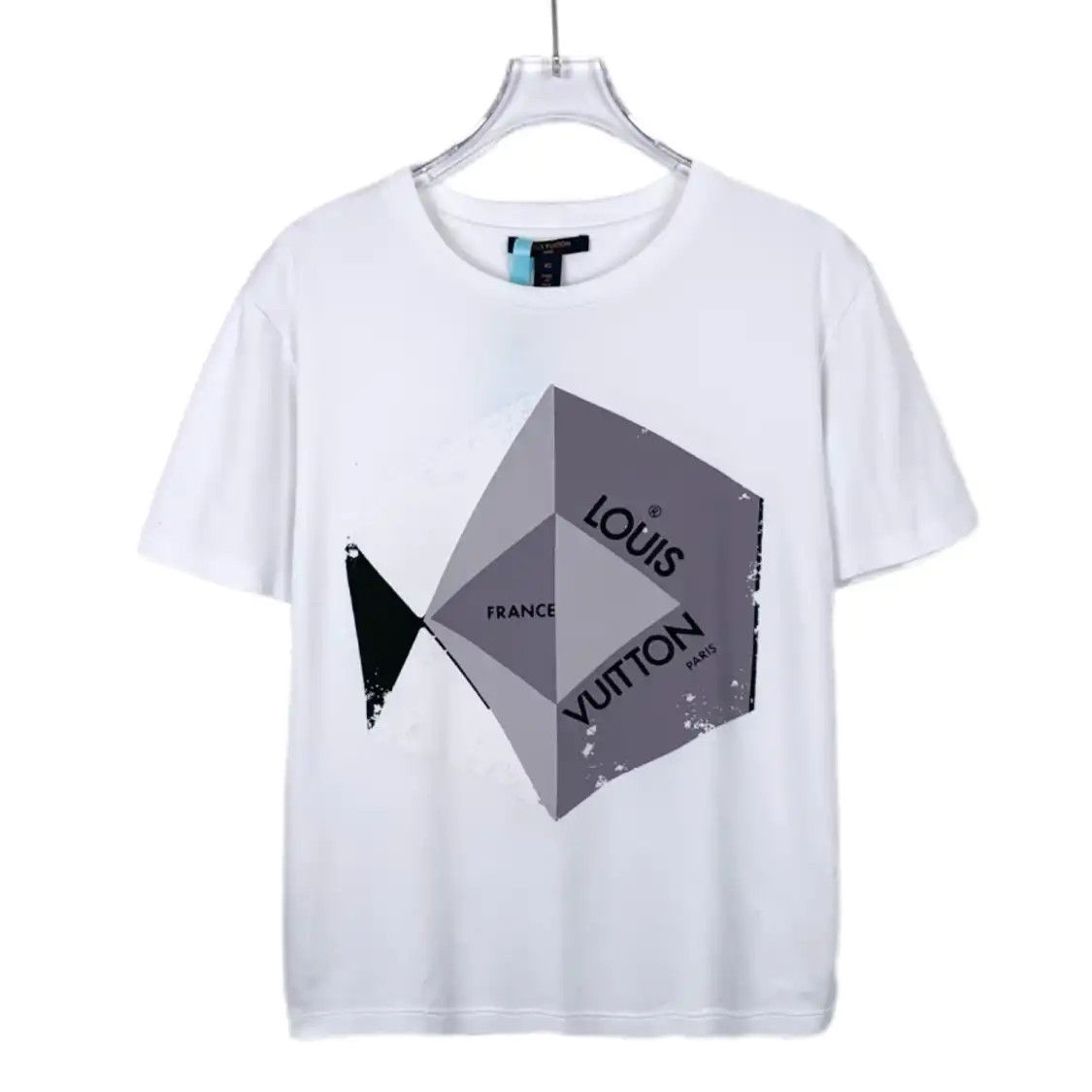 Louis Vuitton Louis Vuitton Graphic White Cotton T-Shirt 0089 Size US XS / EU 42 / 0 - 1 Thumbnail