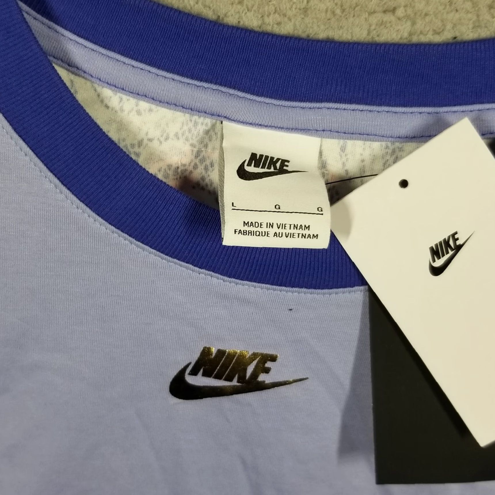 Nike Nike Women Cropped Crew Neck T-Shirt Purple Tennis Activewear Large Serena Williams Design Size L / US 10 / IT 46 - 3 Thumbnail