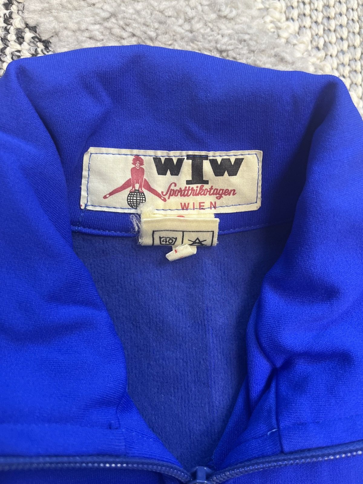 Vintage Austria WIW Sporttrikotagen 1970's Vintage Jacket Football Size US M / EU 48-50 / 2 - 4 Thumbnail