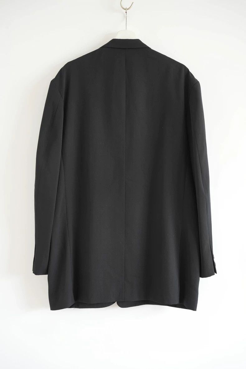 Yohji Yamamoto Yohji Yamamoto size m 92ss blue stripe trim blazer 2505-Ne Size 38R - 2 Thumbnail