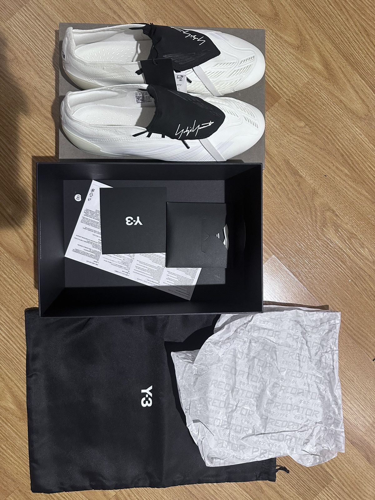 Y-3 Y-3 Adidas Predator Elite FG 10.5 Size US 10.5 / EU 43-44 - 1 Thumbnail