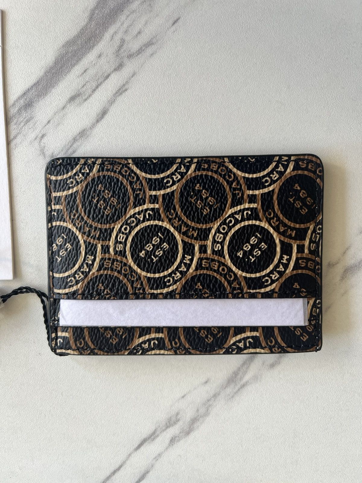 Marc Jacobs Card Holder Wallet with logos Size ONE SIZE - 4 Thumbnail