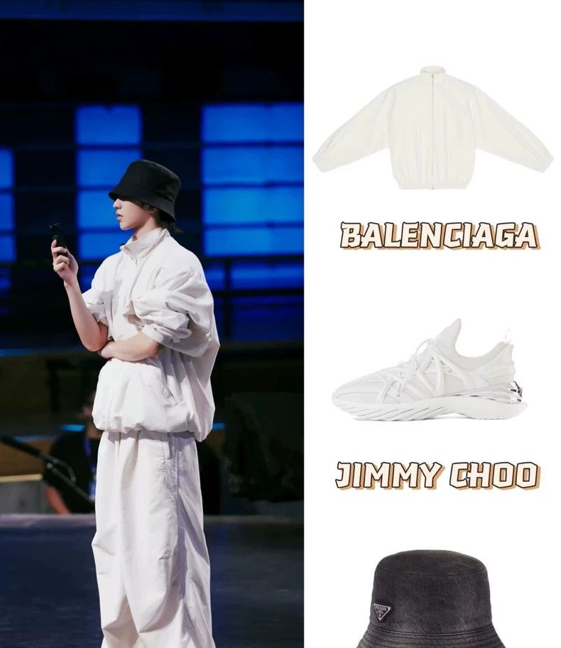 Balenciaga Balenciaga White padded jacket Size US M / EU 48-50 / 2 - 7 Thumbnail