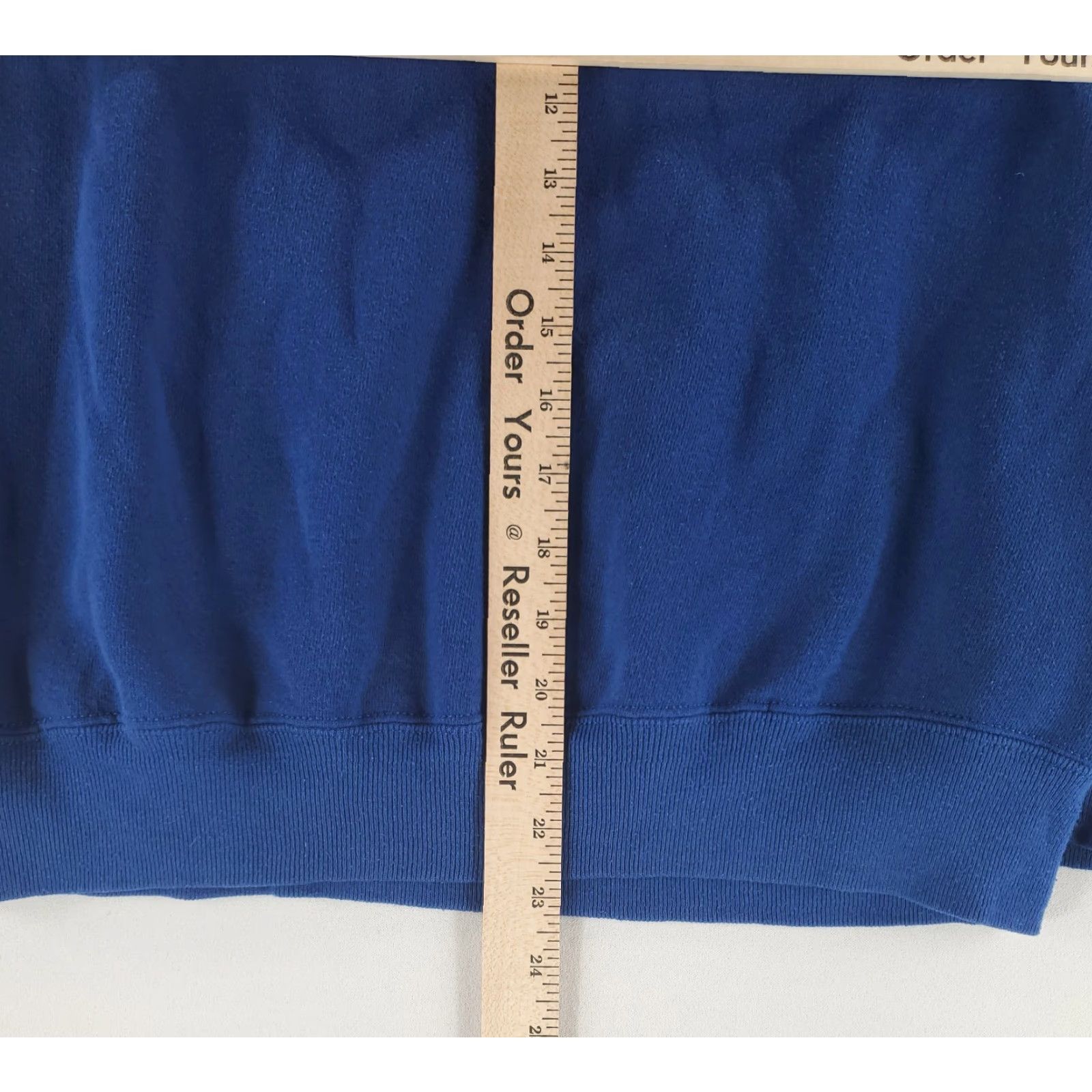 Jerzees VINTAGE Jerzees Hoodie Sweatshirt Blue Made USA Long Sleeve L Mens SL? Size US L / EU 52-54 / 3 - 6 Thumbnail