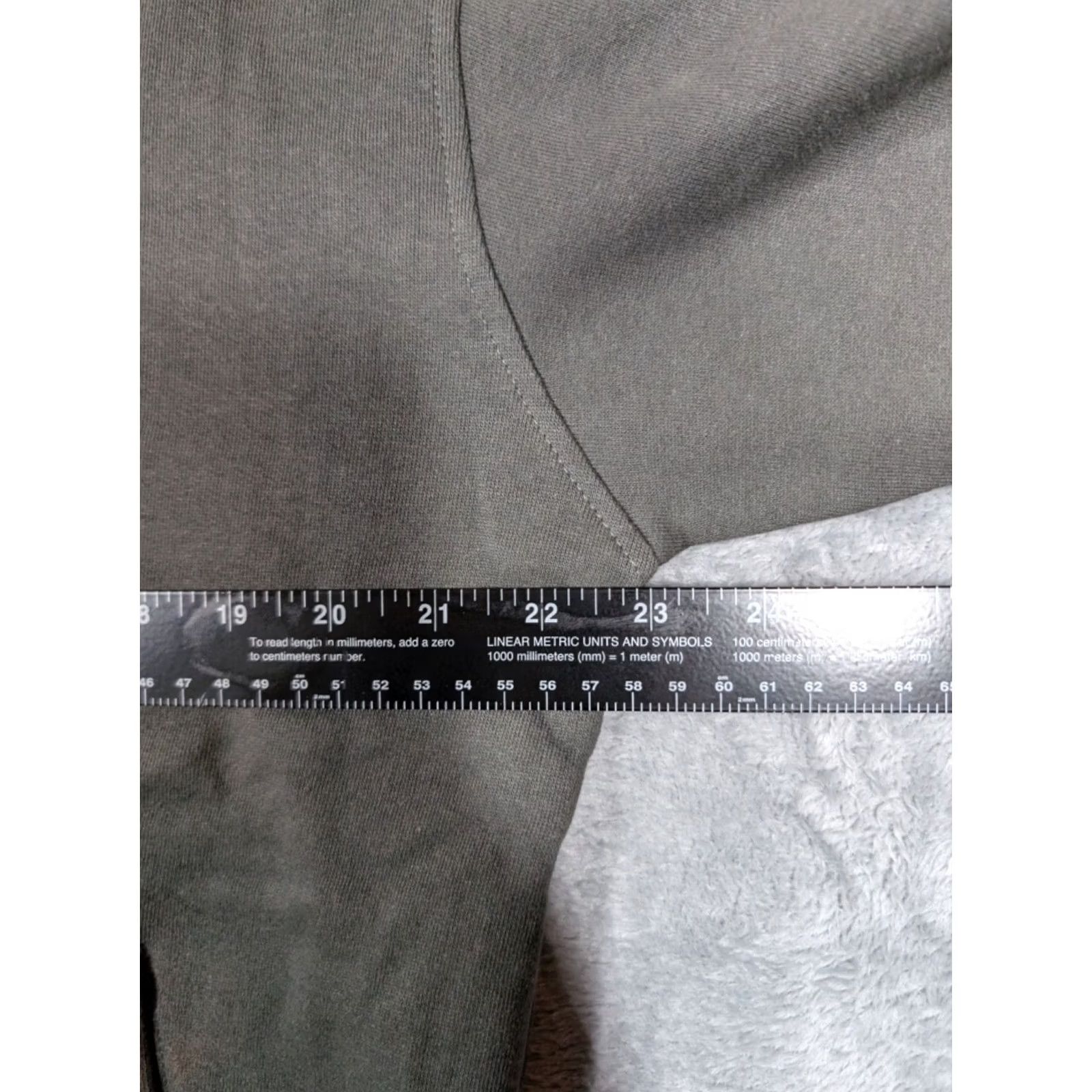 Vintage Mens Cash Crop Heavy Weight Crew Neck Sweater Pockets Elbow Pads Sz L Green Casual Outdoor Hiking Walking Mens Size US L / EU 52-54 / 3 - 7 Thumbnail