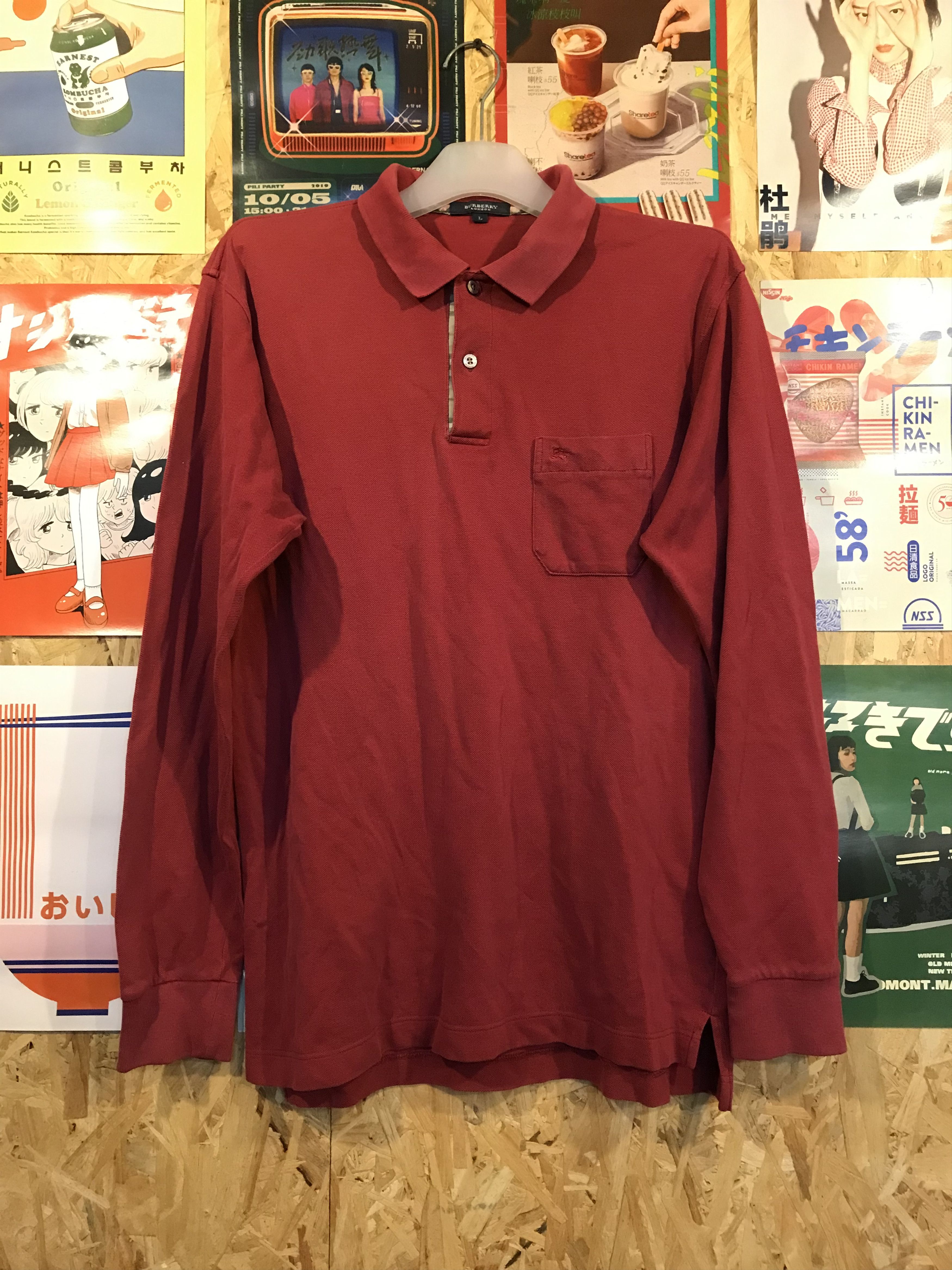 Burberry × Japanese Brand Burberry London Polo Shirt Size US M / EU 48-50 / 2 - 2 Thumbnail