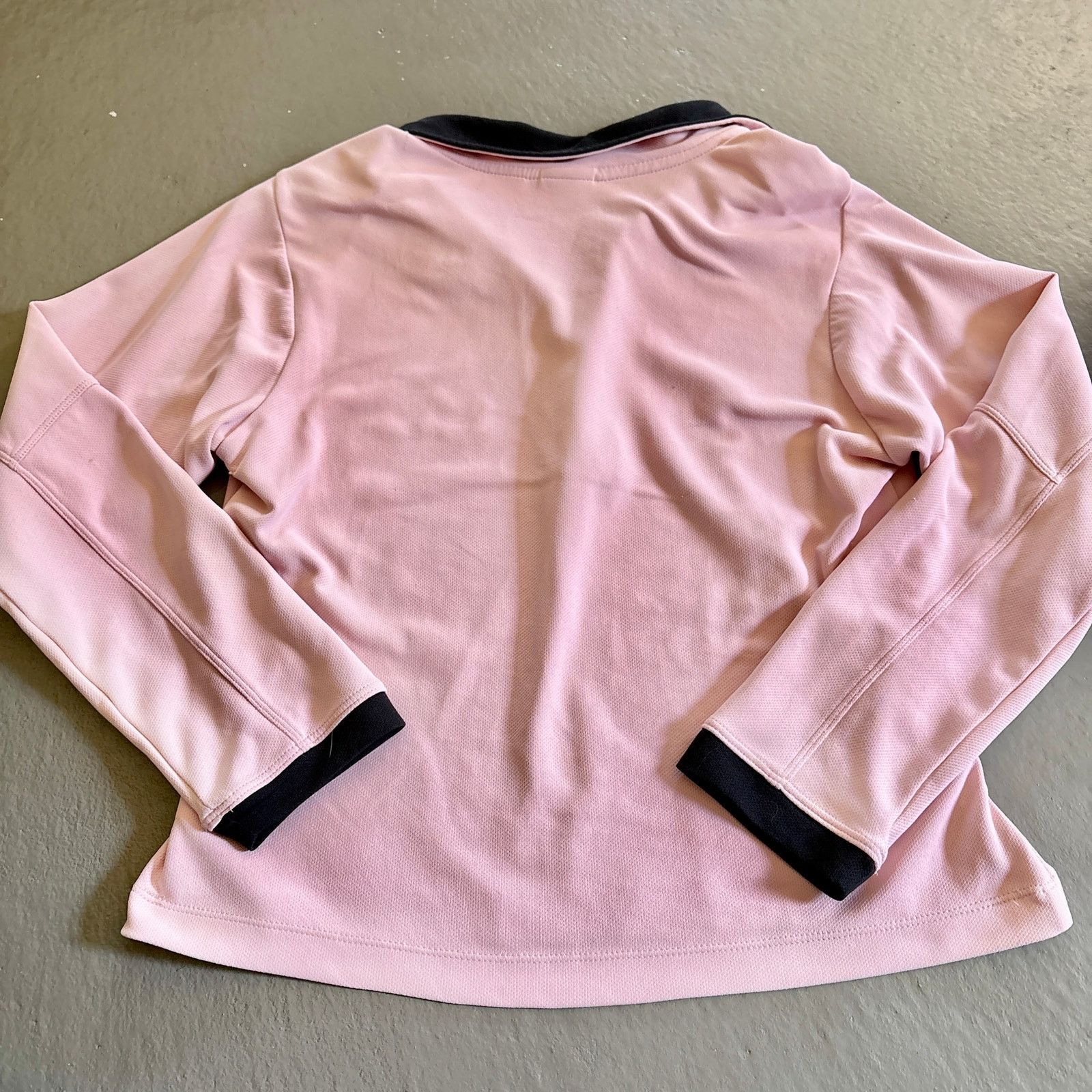 Nike Nike Pink Quarter Zip Womens Small Y2K Grey Tag VTG Jacket Size S / US 4 / IT 40 - 8 Thumbnail