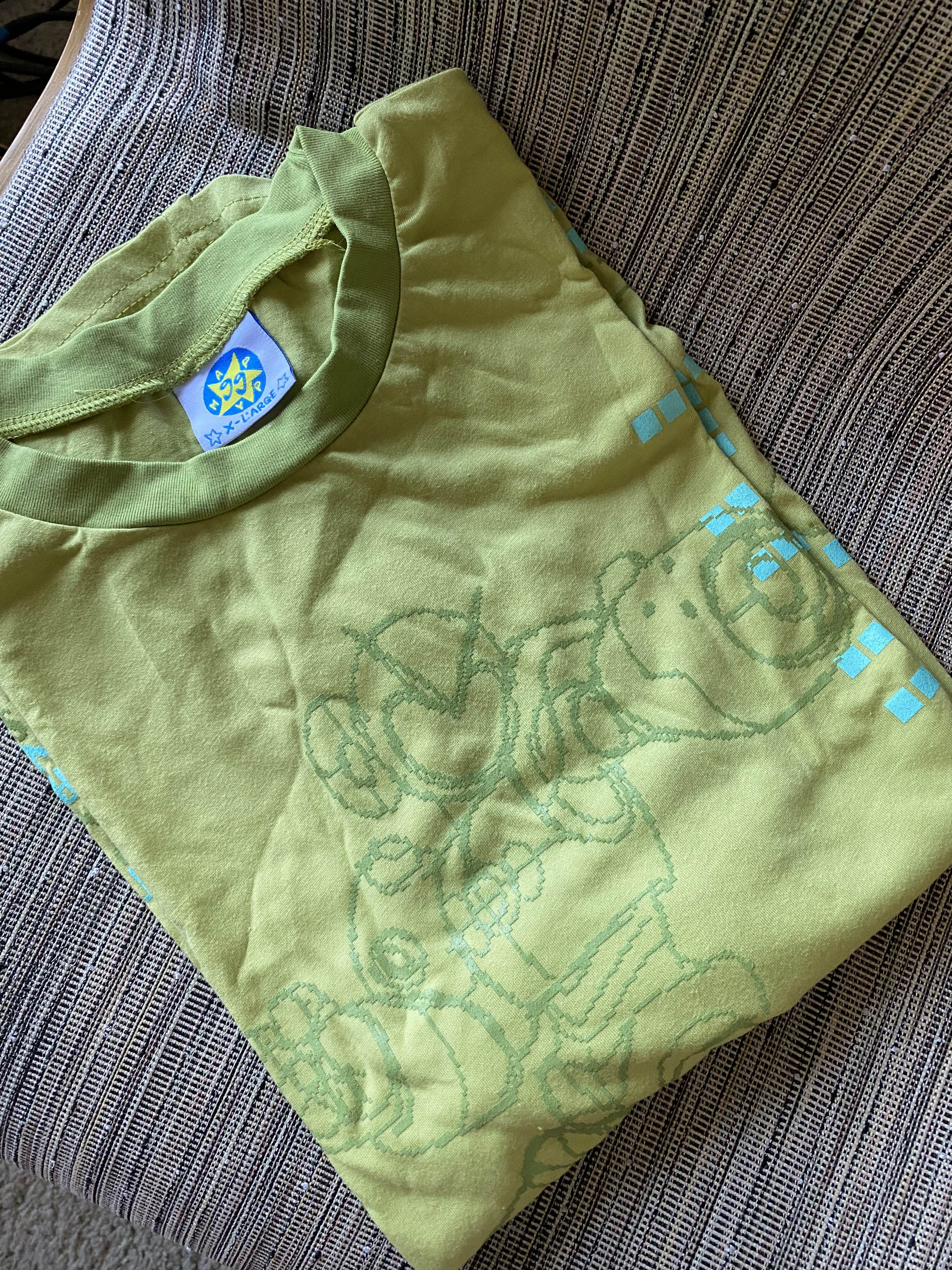 Happy99 Happy 99 Ringer Tee Green X-Large Size US XL / EU 56 / 4 - 1 Thumbnail