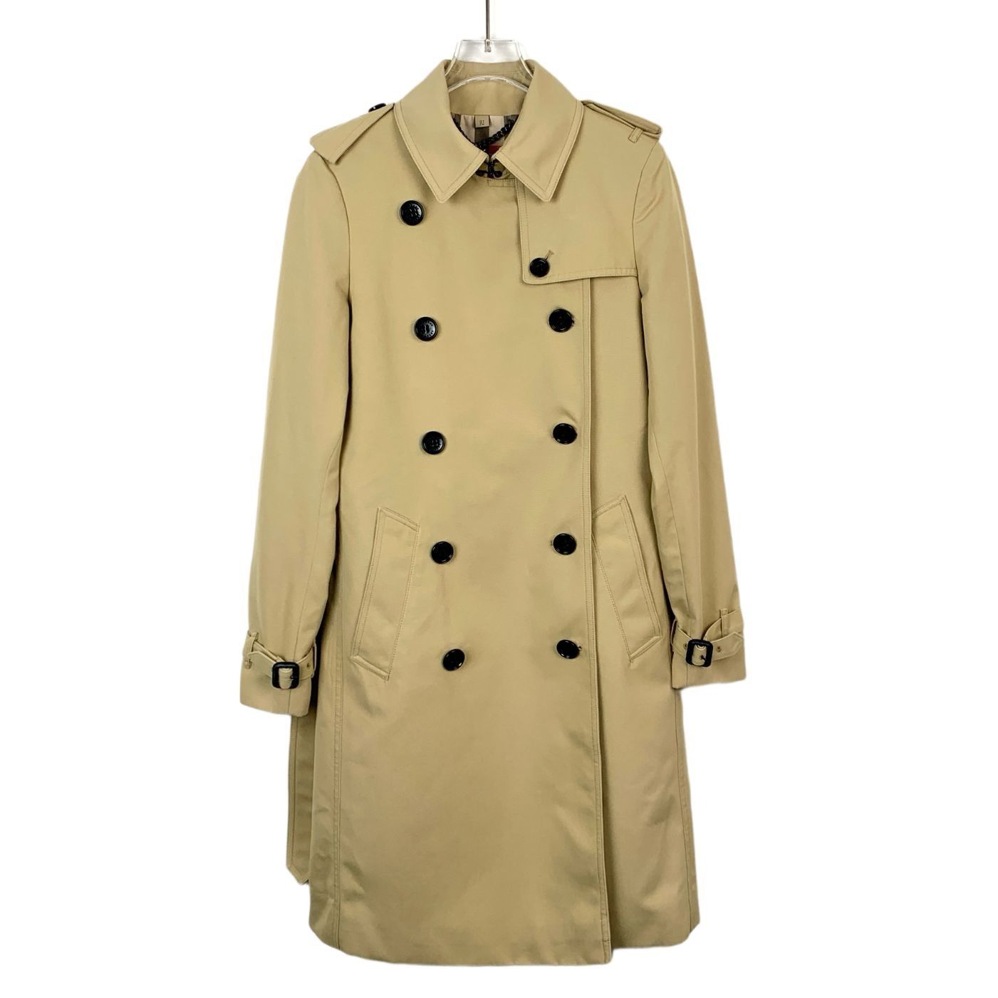 Burberry Burberry Beige Double Breasted Trench Coat Size 2/36 Cotton Size XS / US 0-2 / IT 36-38 - 1 Thumbnail