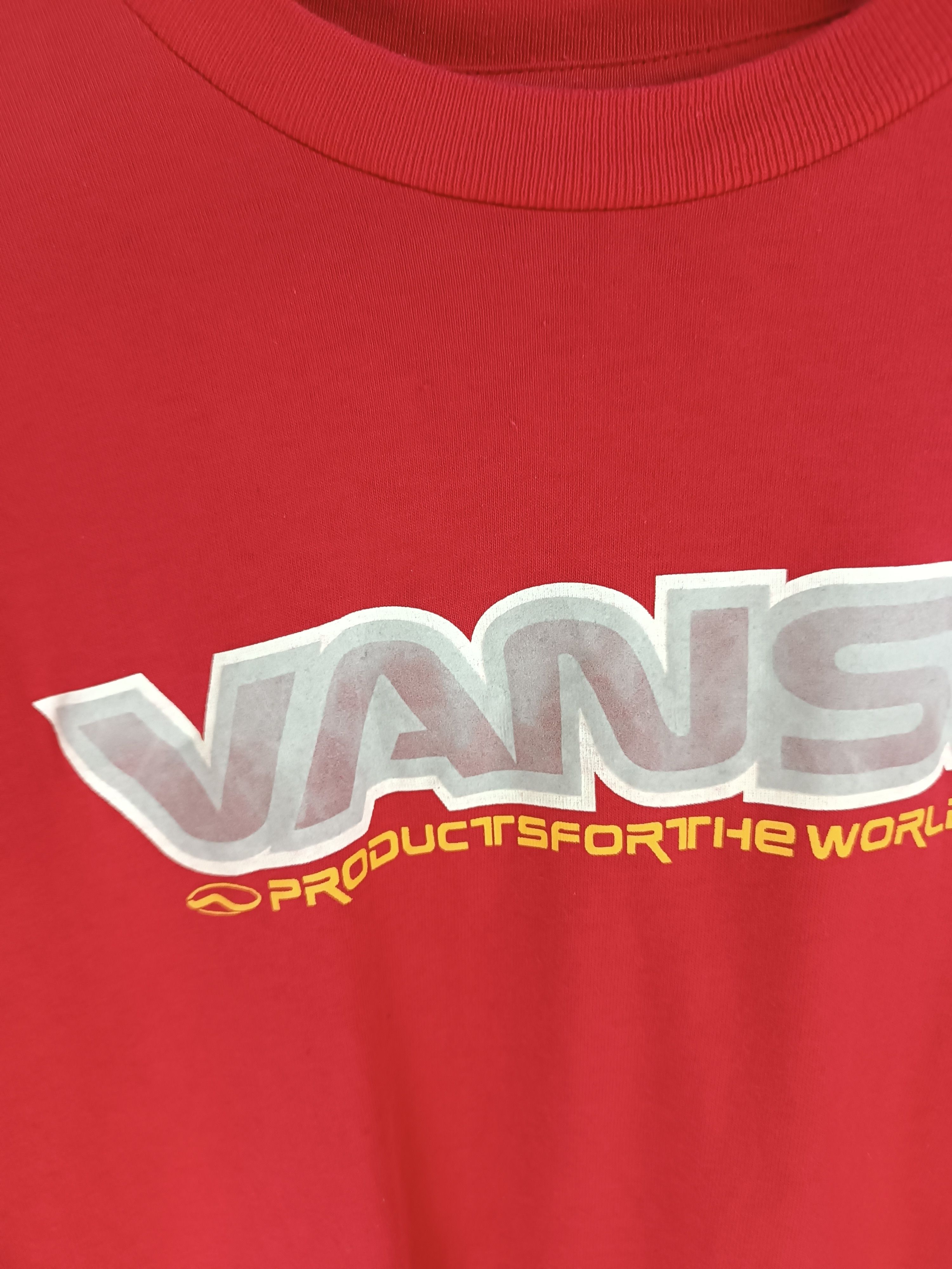 Vans VINTAGE 2000s VANS SKATEBOARD BIG LOGO VERY RARE TEE Size US S / EU 44-46 / 1 - 8 Thumbnail