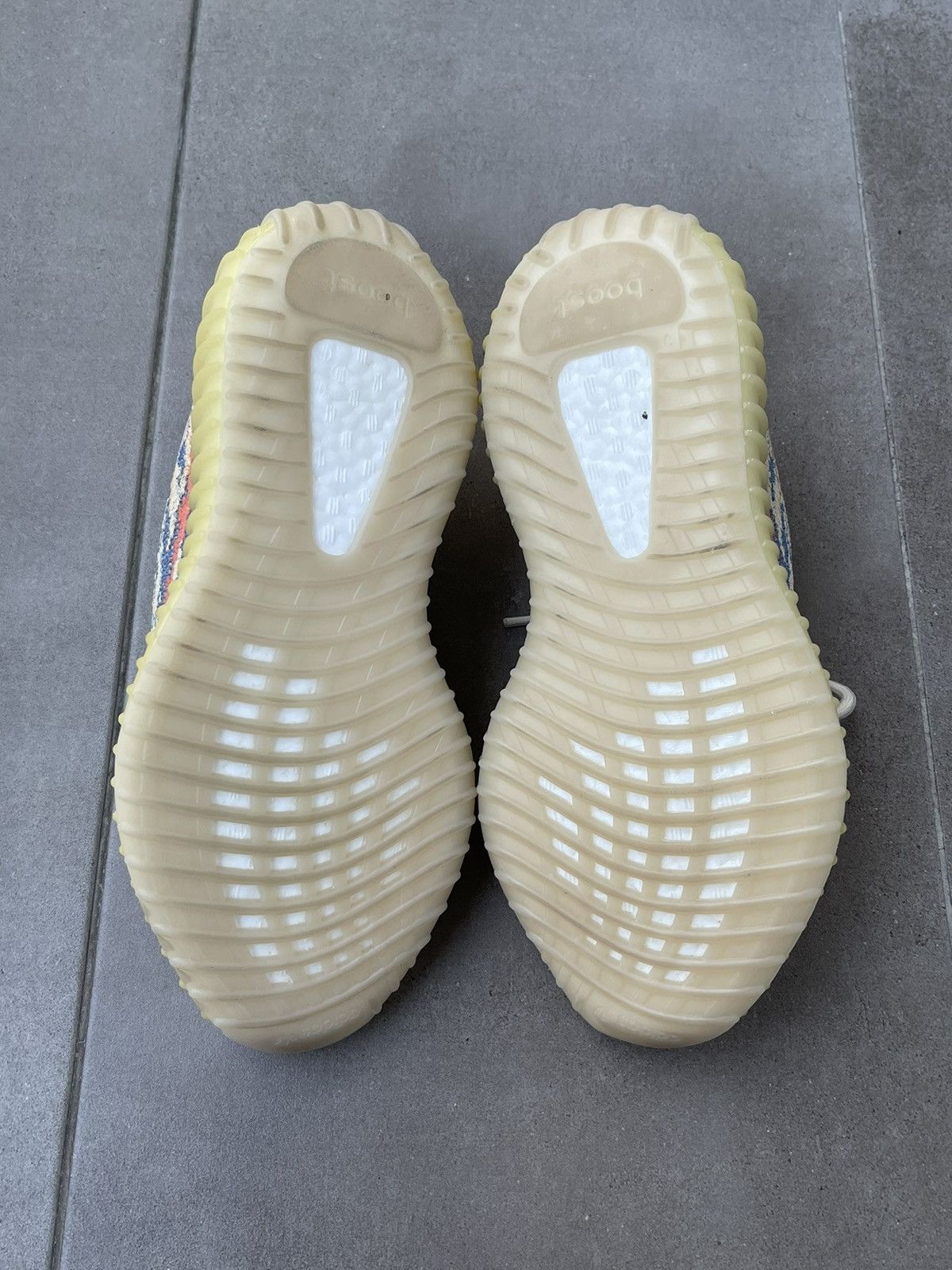 Adidas × Kanye West Adidas Yeezy Boost 350 V2 MX Oat Low-Top Sneakers Size US 10.5 / IT 40.5 - 17 Thumbnail