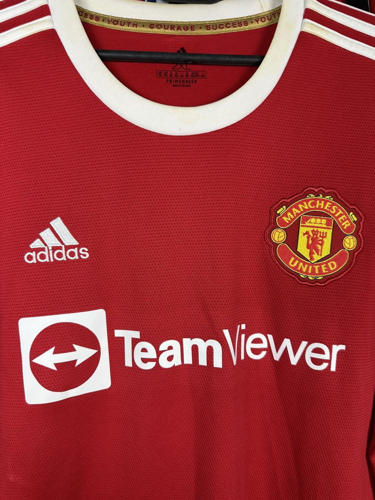 Adidas Adidas Manchester United 2021-2022 Home Football Jersey Size US XXL / EU 58 / 5 - 2 Thumbnail