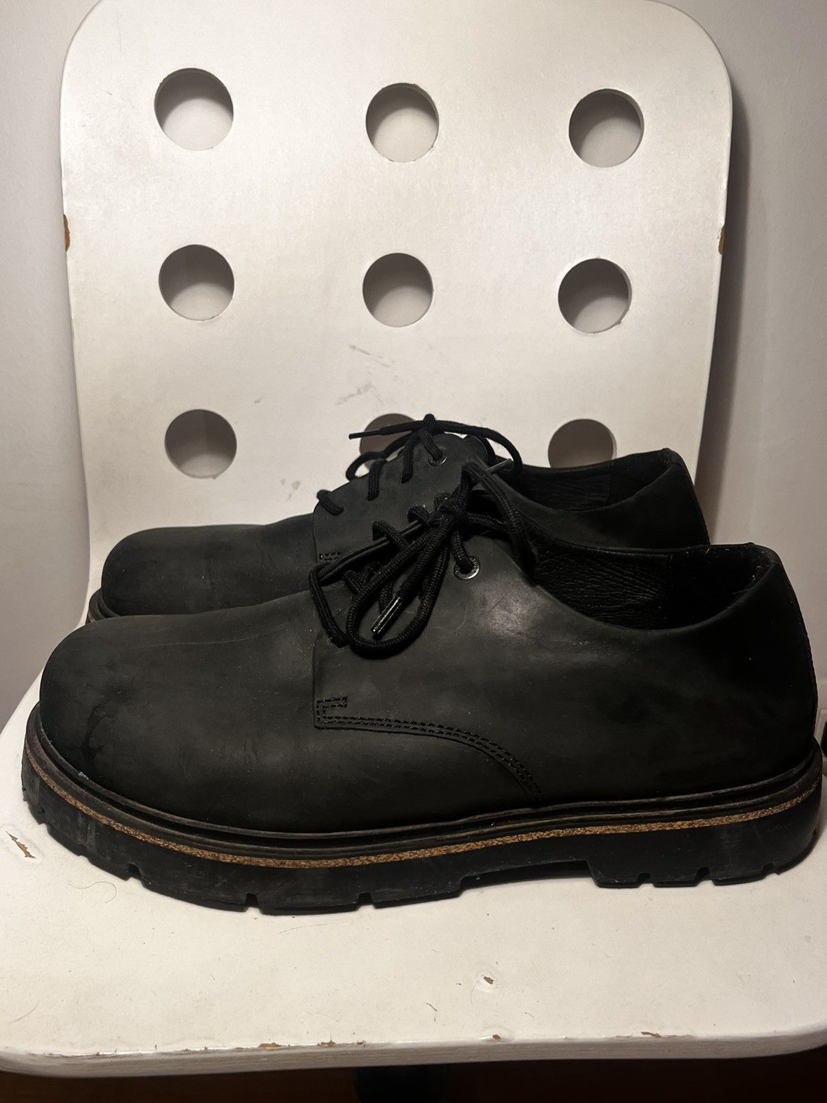 Birkenstock Birkenstock Memphis Leather Derby Shoes Size US 10.5 / EU 43-44 - 2 Thumbnail