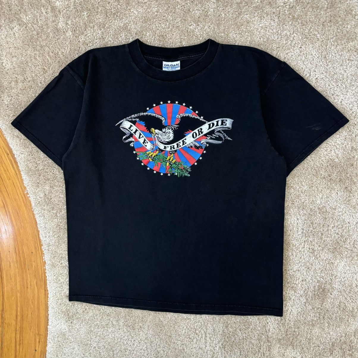 Vintage Vintage 1990s Marijuana Hemp Funny Weed T-Shirt Large Size US L / EU 52-54 / 3 - 3 Thumbnail