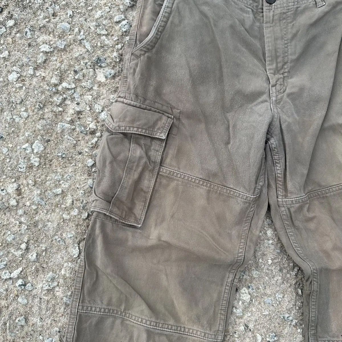 Jungles VINTAGE DOUBLEKNEE TACTICAL FADED UNIQLO JAPANESE CARGO PANT Size US 32 / EU 48 - 3 Thumbnail