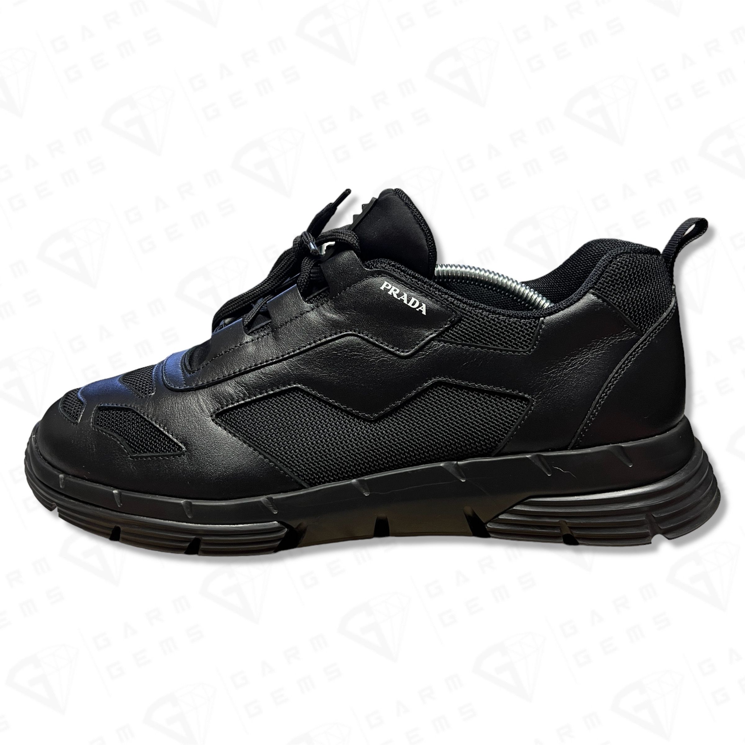 Prada Prada Geometric Panelled Low Top Twist Trainers Size US 10 / EU 43 - 5 Thumbnail