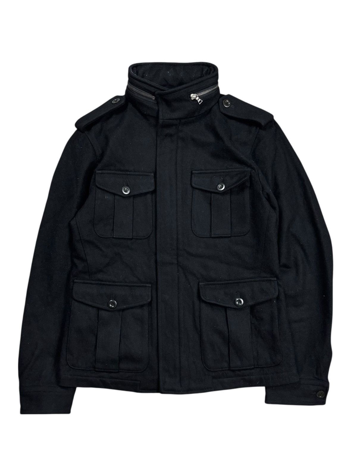 Paul Smith 2000s Paul Smith - Bono Wool Cargo Jacket Size US M / EU 48-50 / 2 - 1 Thumbnail
