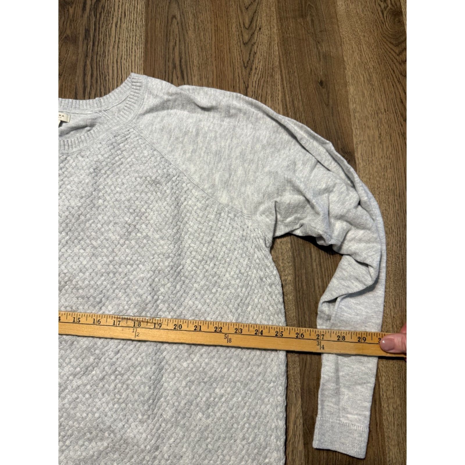 Vintage Sonoma Sweater, Women's Size 2X Gray Long Sleeve Crewneck Pullover Size XXL / US 16-18 / IT 52-54 - 6 Thumbnail