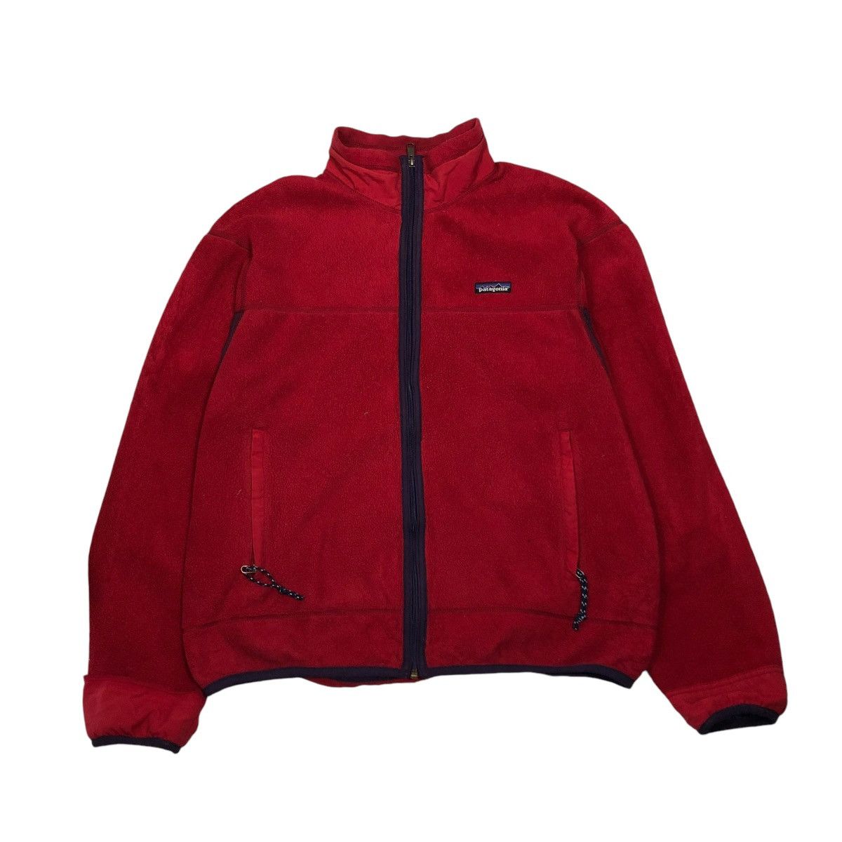 🔥VINTAGE FLEECE ZIPPER JACKET PATAGONIA MADE IN USA