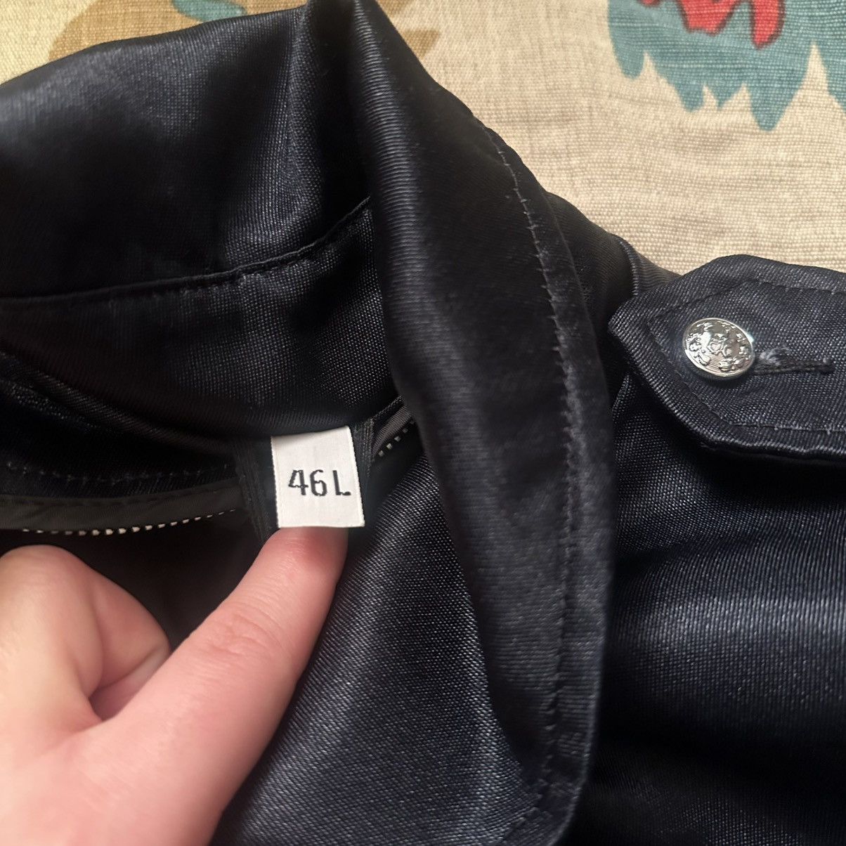 Other × Vintage VTG Blauer Police Uniform Black Button Up Adjustable Jacket Size US L / EU 52-54 / 3 - 6 Thumbnail