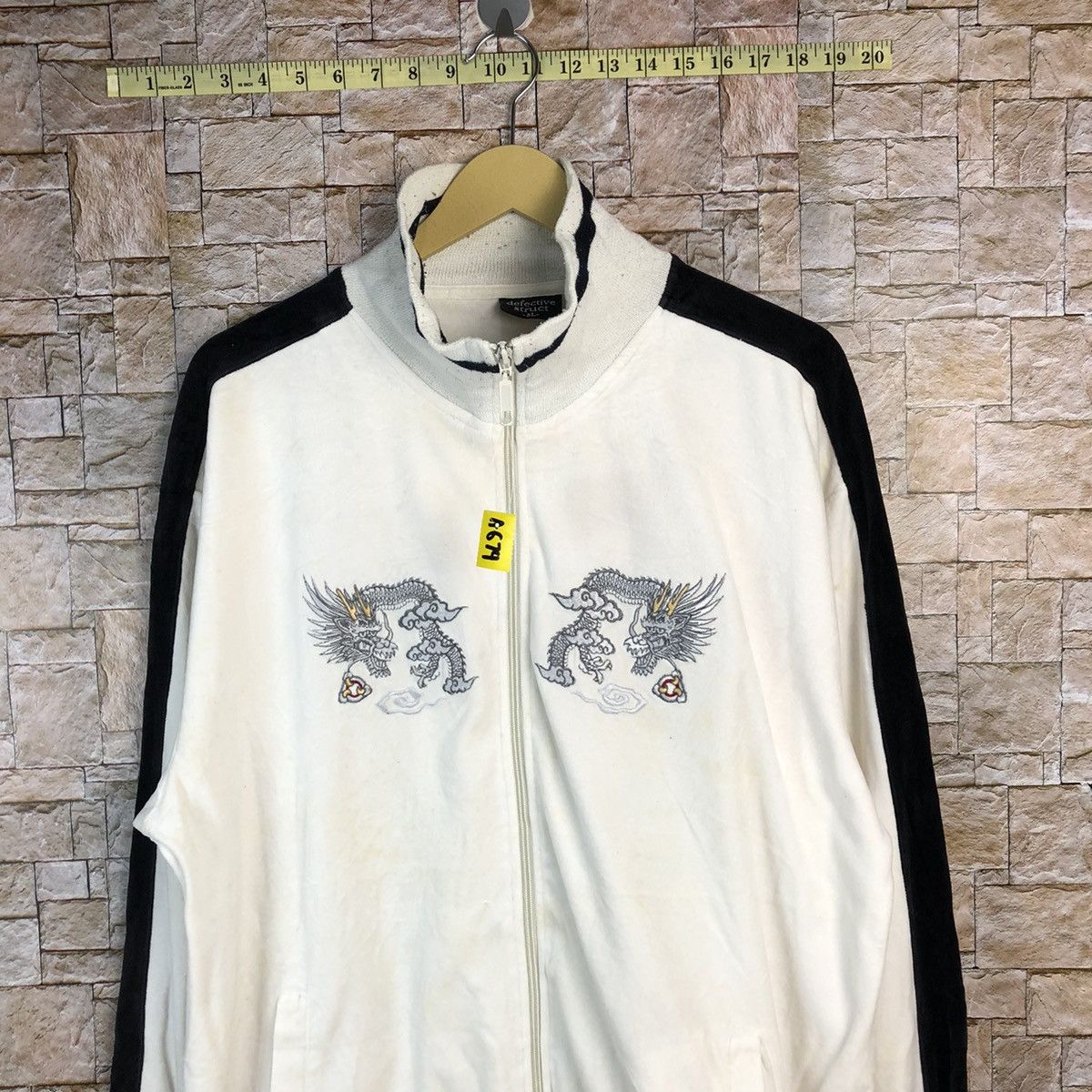 Edition Japan Defective Struct double dragon japan White sweater #A674 Size US XL / EU 56 / 4 - 2 Thumbnail