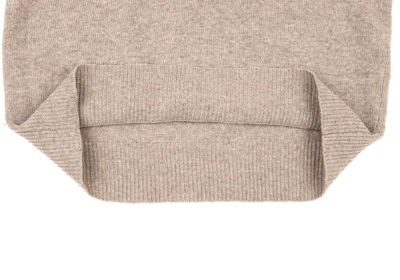 Issey Miyake Wool-Blend High-Neck Half-Zip Knit Sweater in Mocha M Size US M / EU 48-50 / 2 - 11 Thumbnail